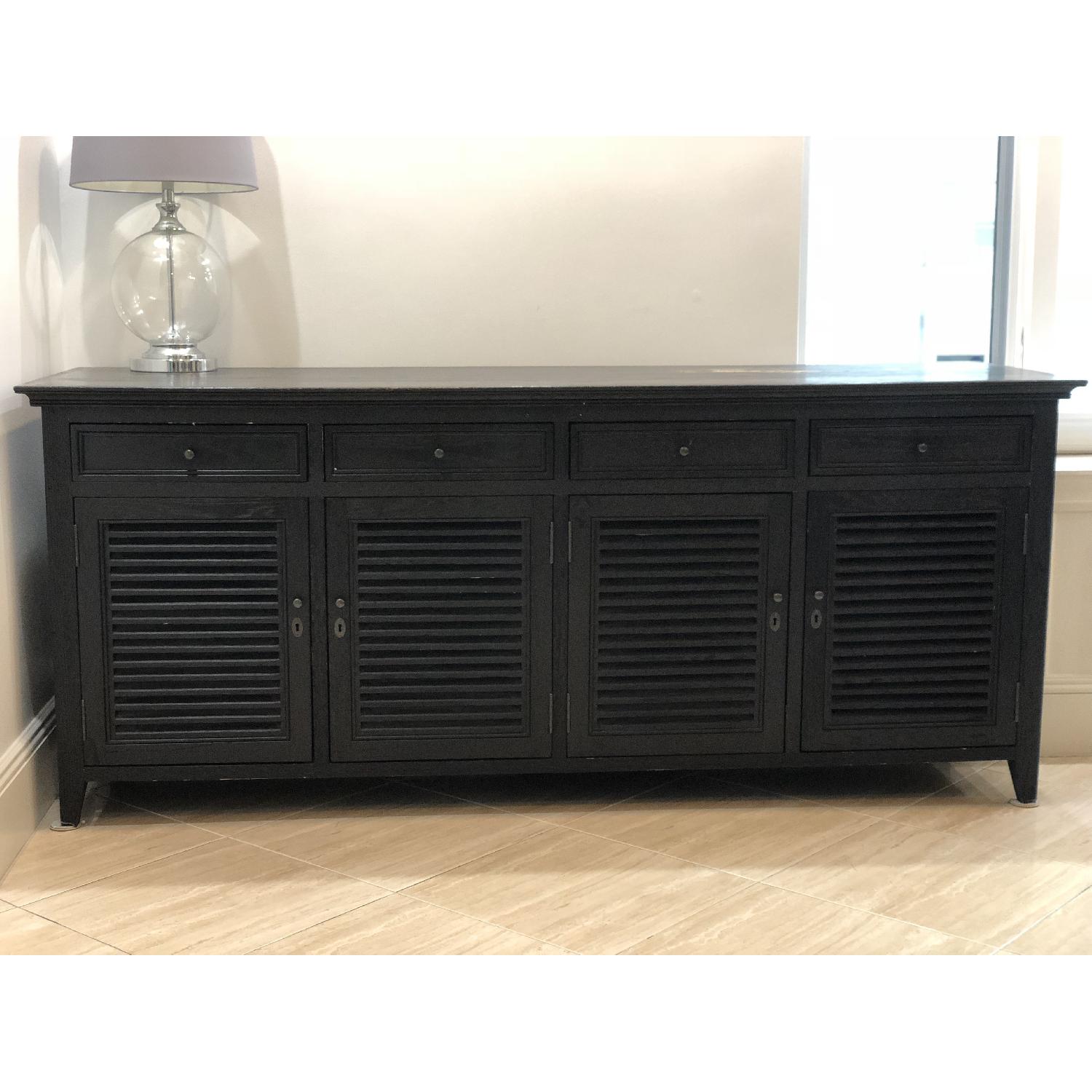 Restoration Hardware Shutter Sideboard/Credenza AptDeco