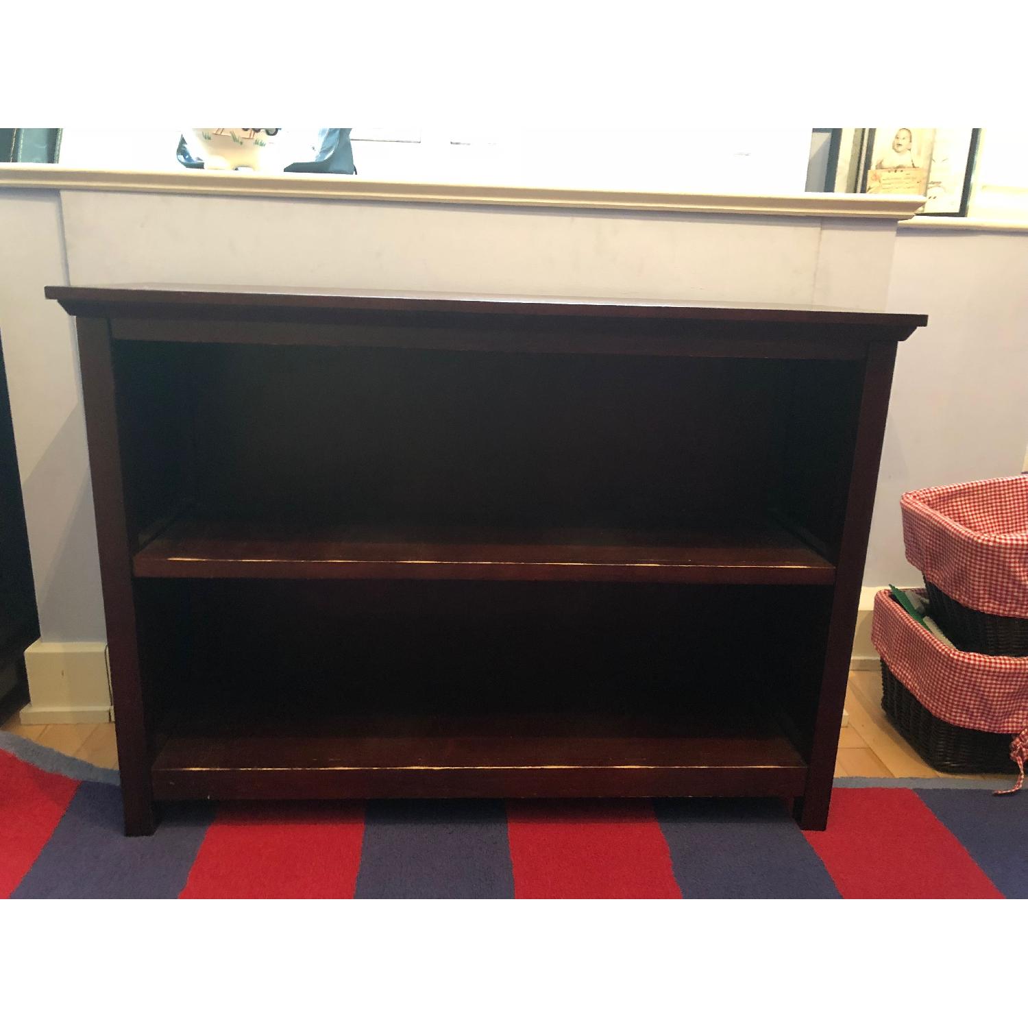 Pottery Barn Kids Cameron 2-Shelf Bookcase in Cocoa - image-2