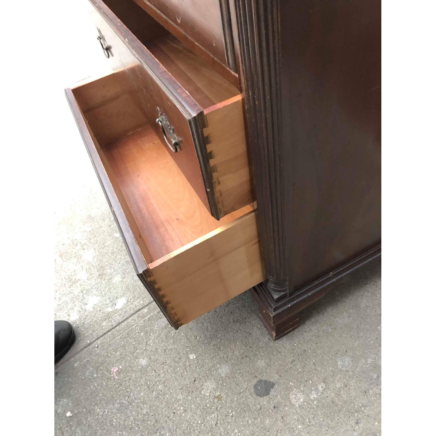 Antique 1930s Mahogany Dresser - image-14