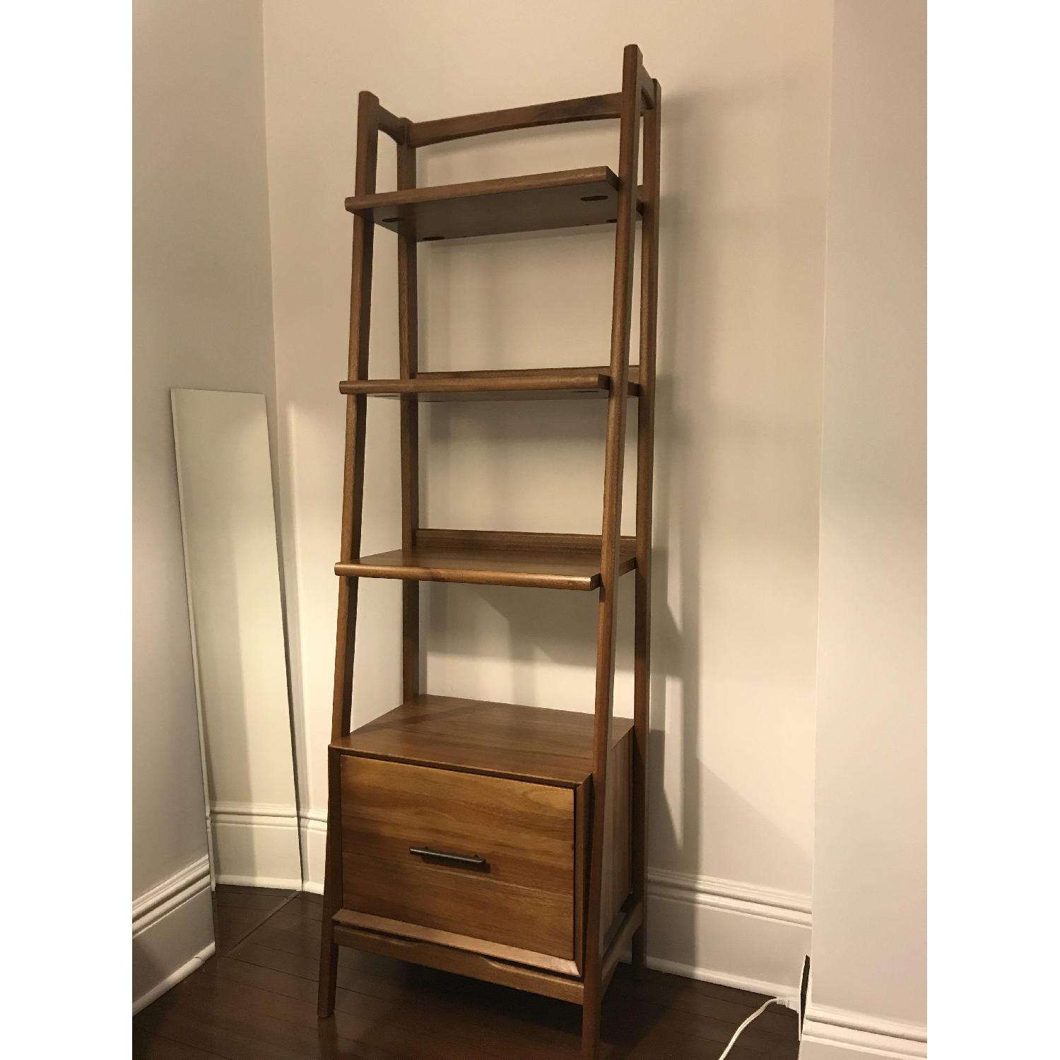 West Elm Mid-Century Narrow Bookshelf - image-3