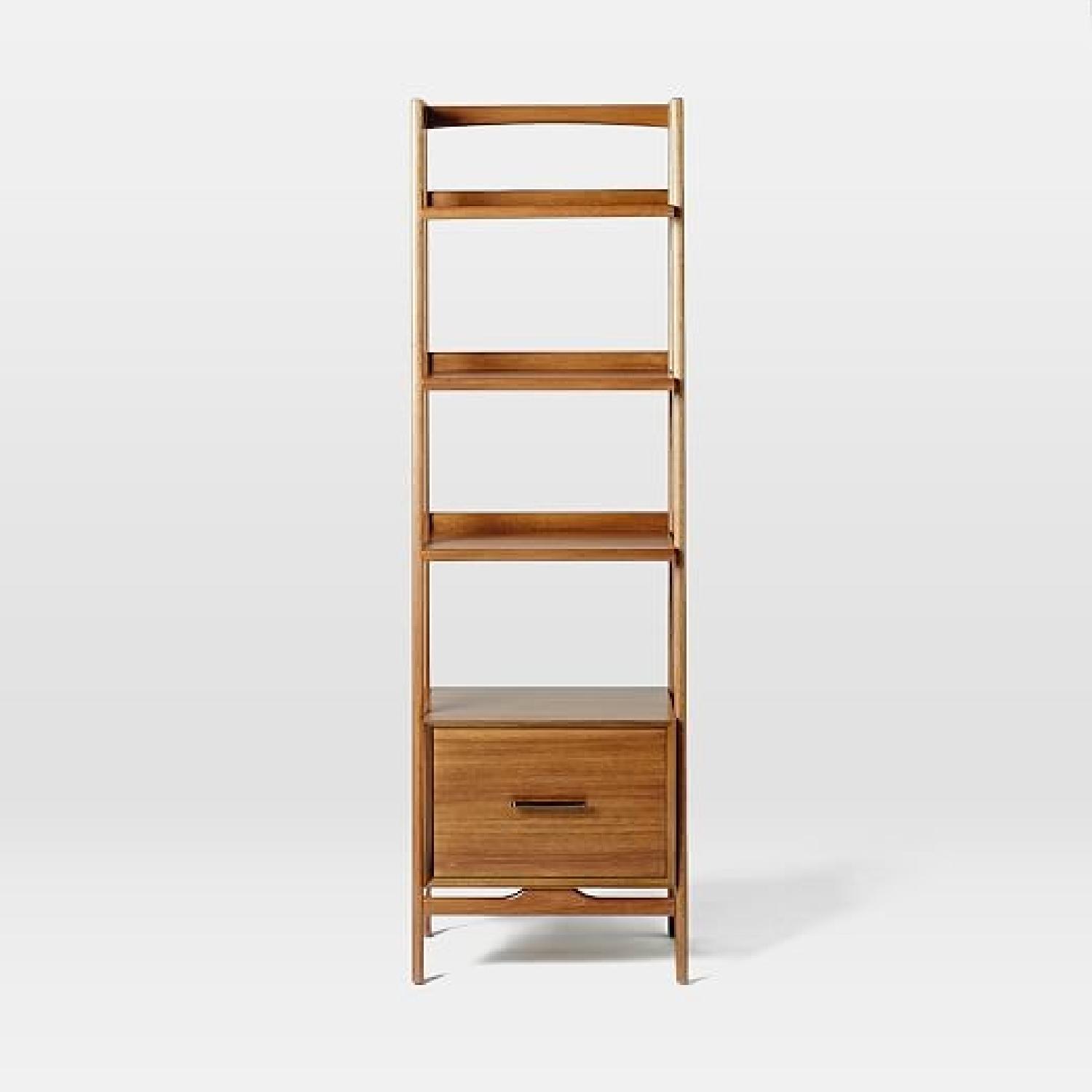 West Elm Mid-Century Narrow Bookshelf - image-7