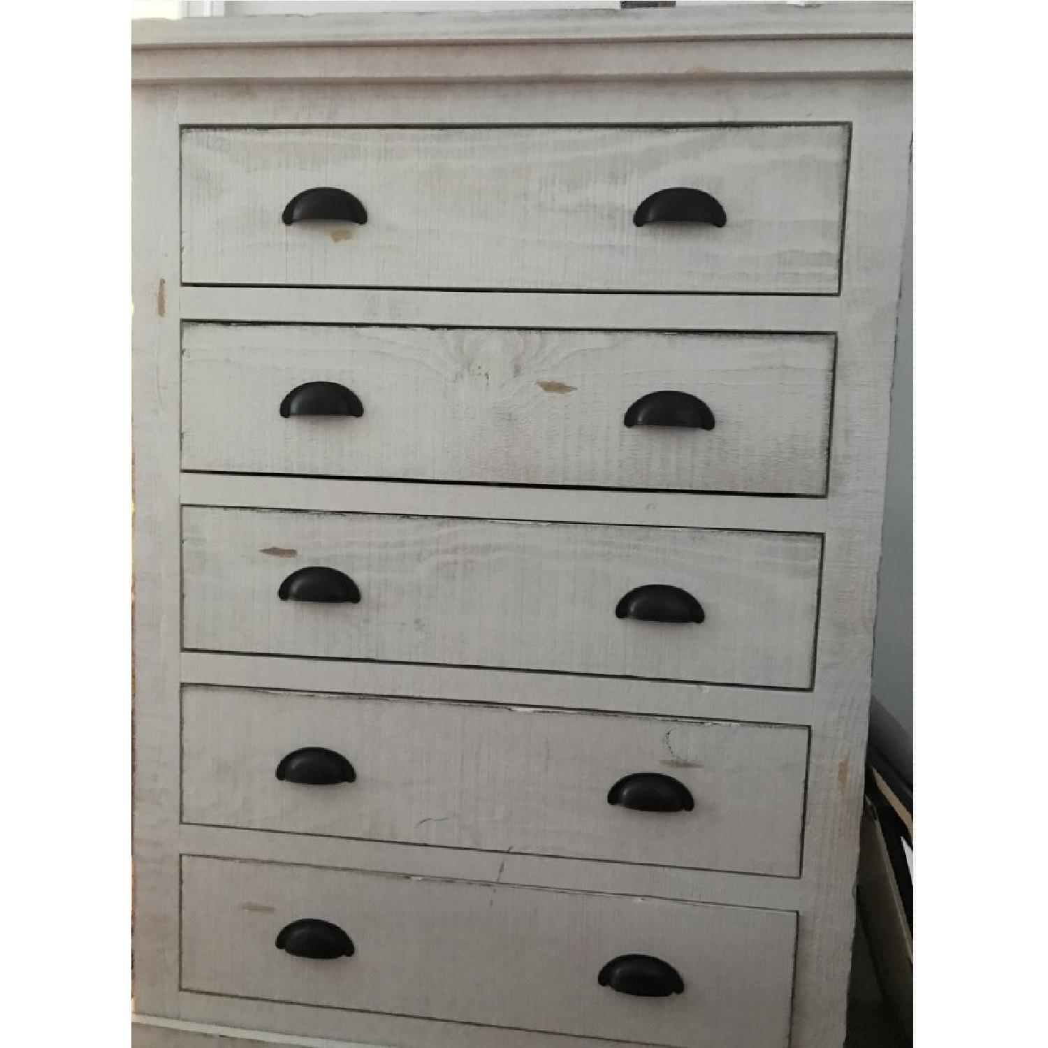Lark Manor Farmhouse 5 Drawer Chest - image-1