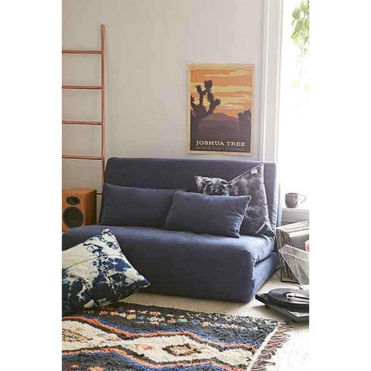 Urban Outfitters Sleeper Foldout Loveseat - image-1