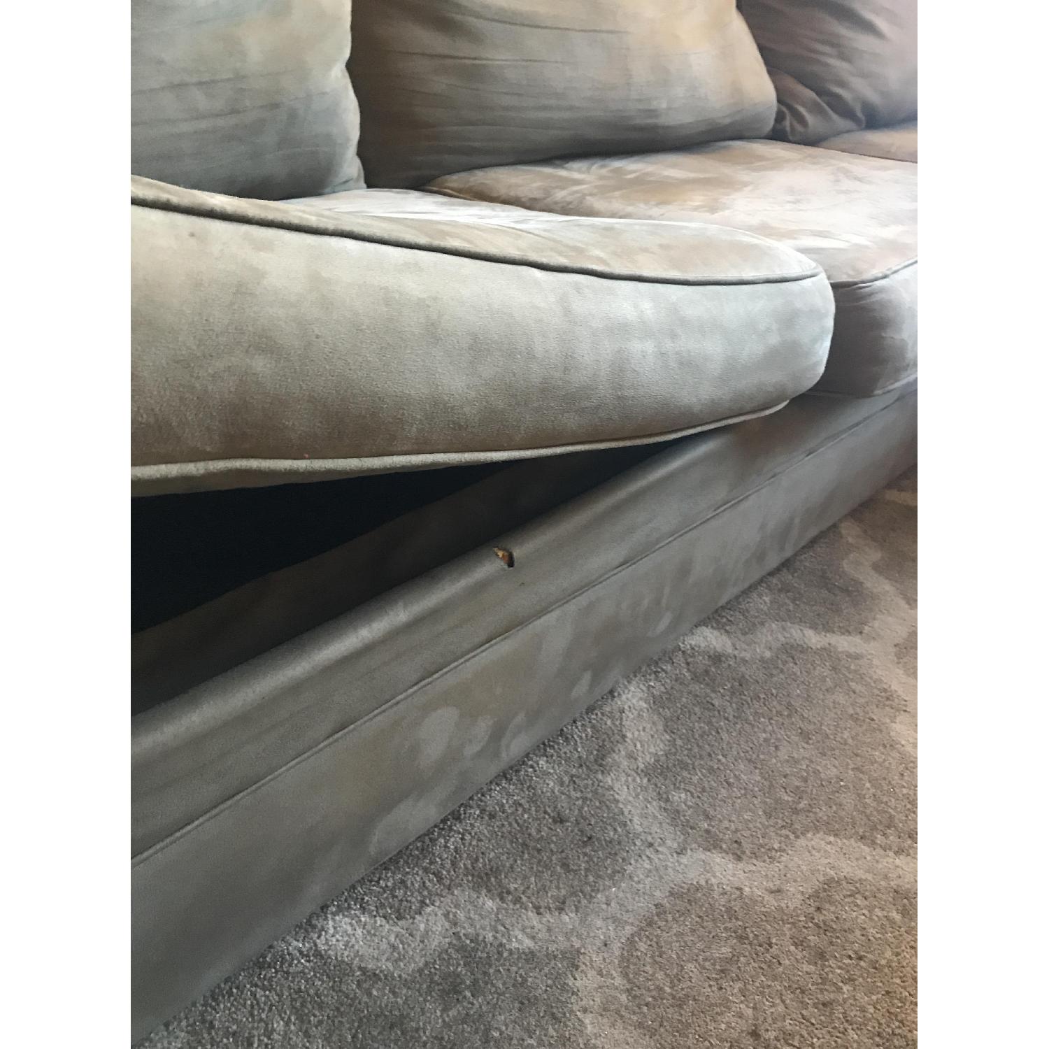 Bob's Venus 4 Piece Full Sleeper Sectional Sofa - image-7