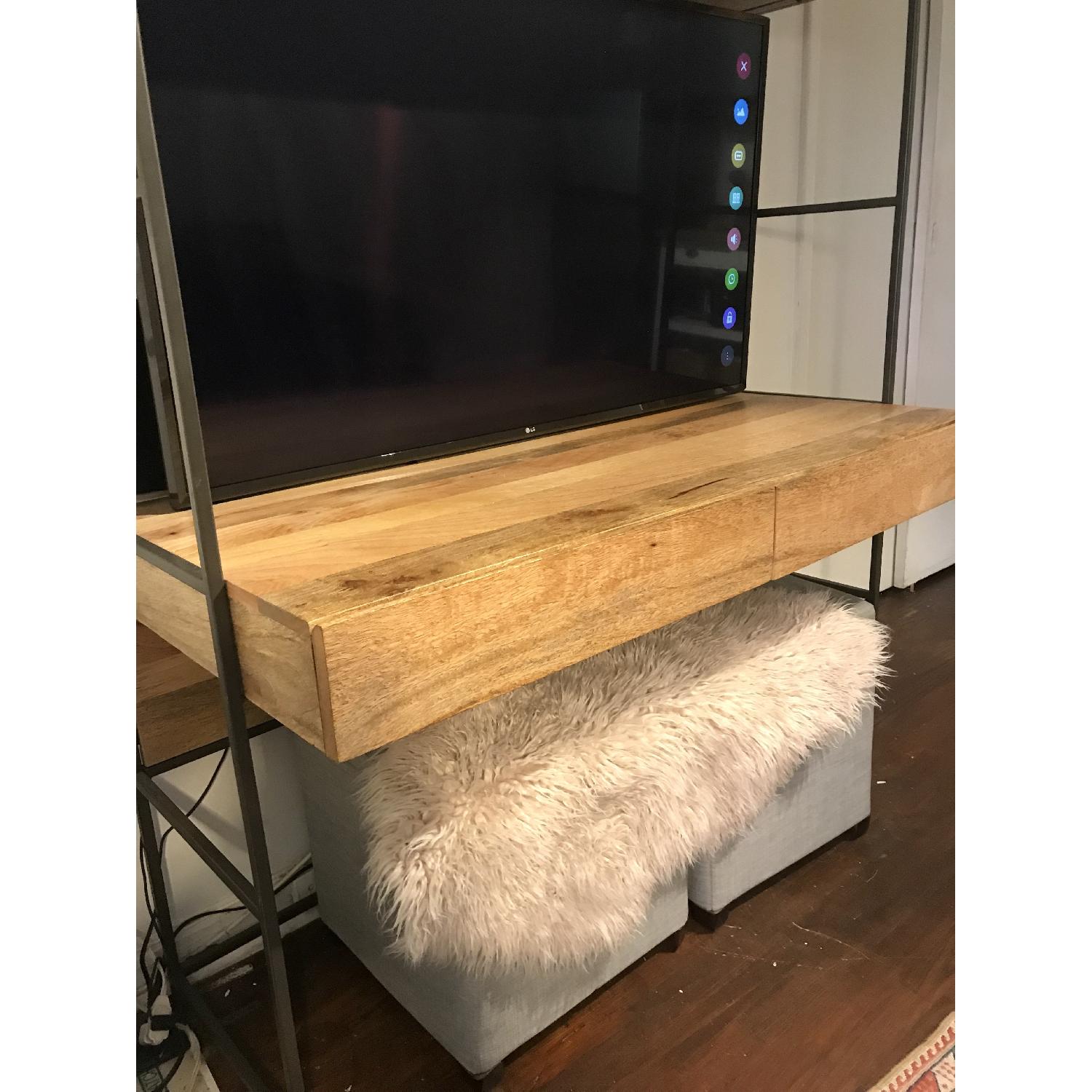 West Elm Industrial Storage Modular System Desk - image-2