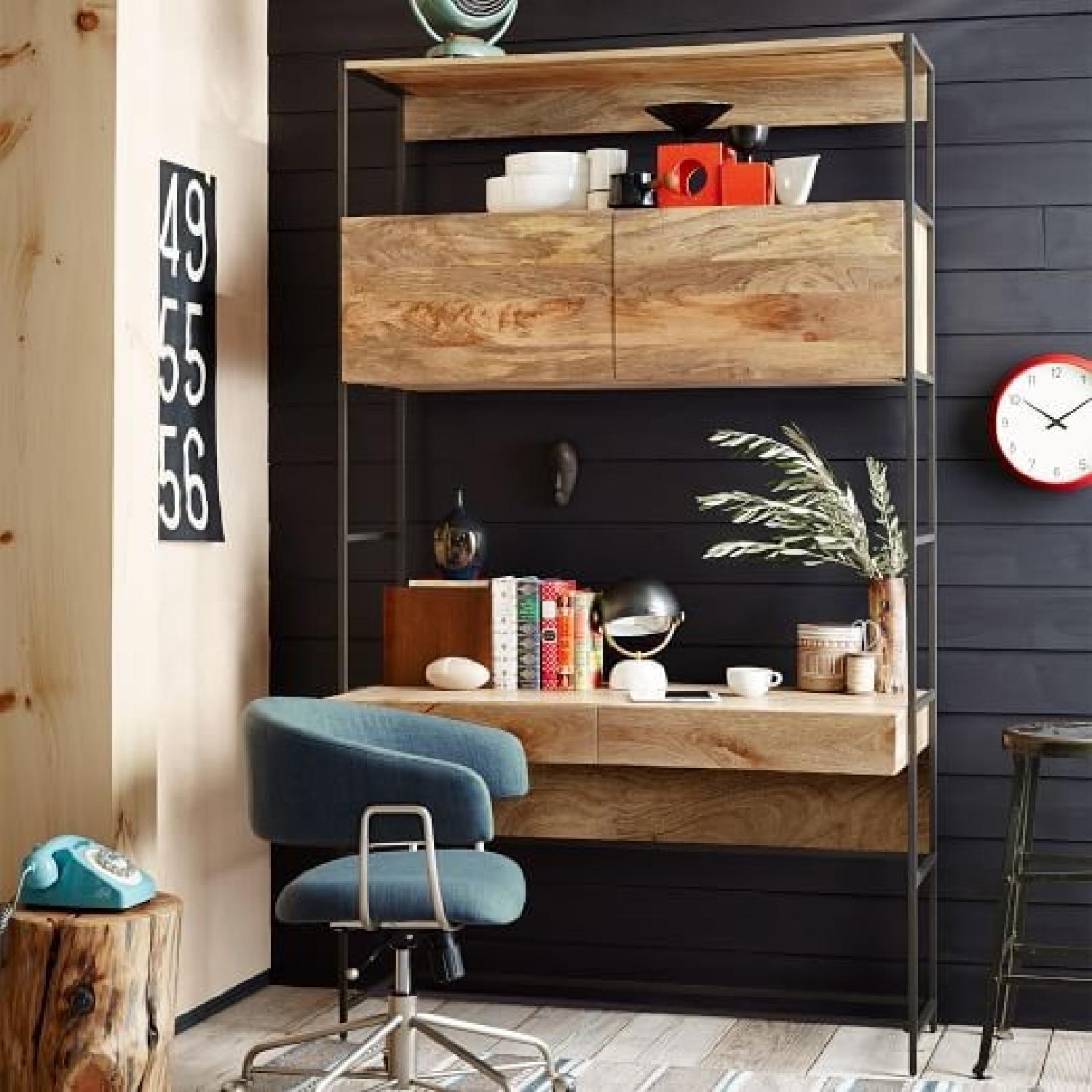 West Elm Industrial Storage Modular System Desk - image-5