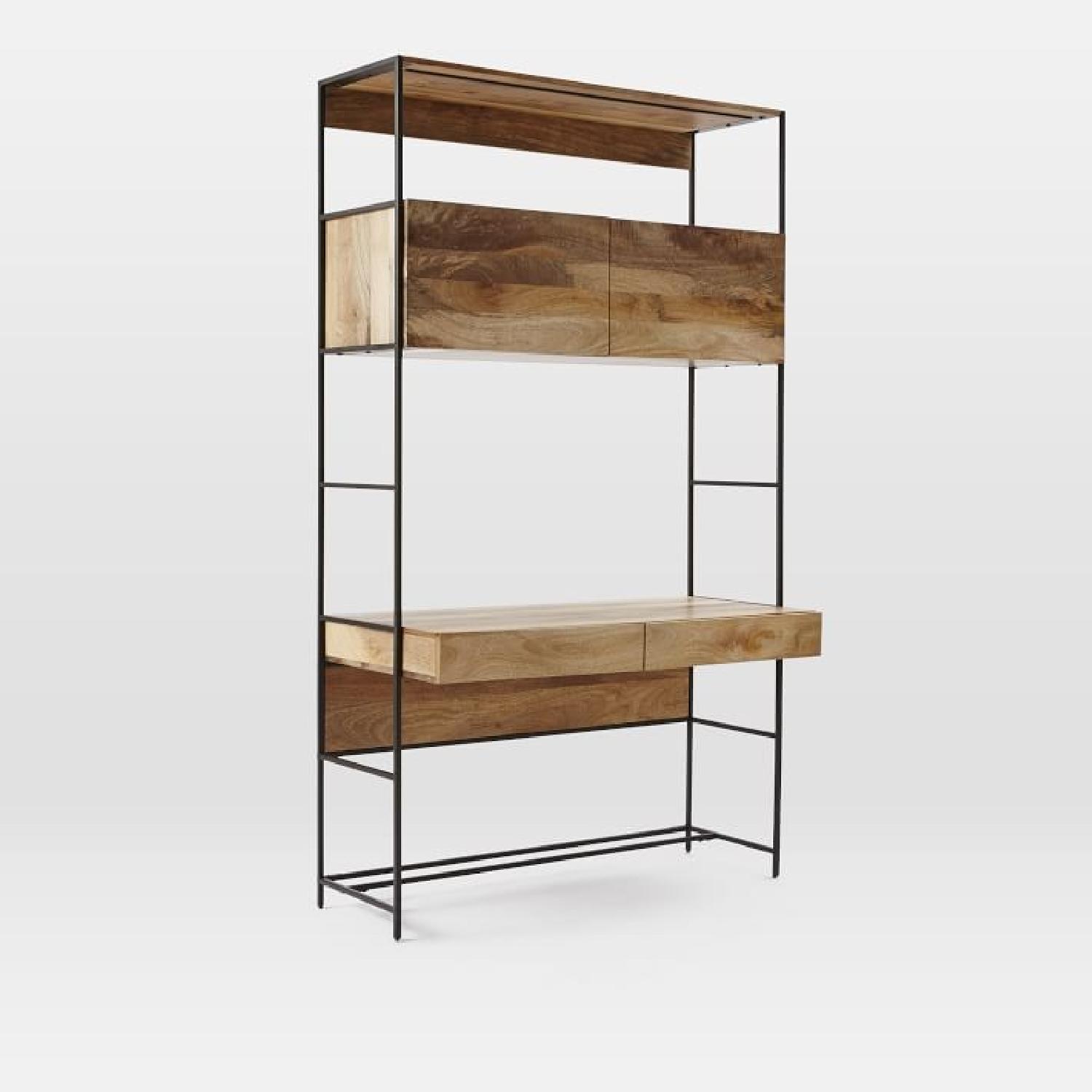 West Elm Industrial Storage Modular System Desk - image-6