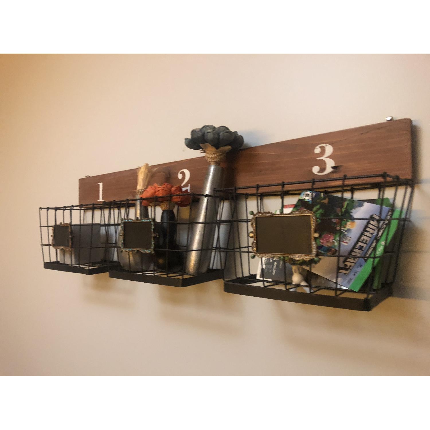 Rustic Farmhouse Wall Baskets - image-2