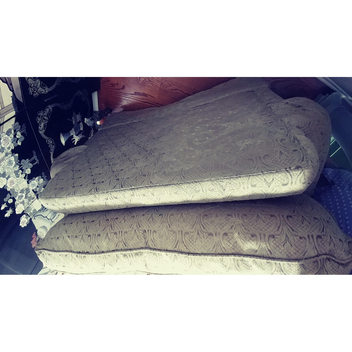 Vintage Overstuffed Armchair - image-3