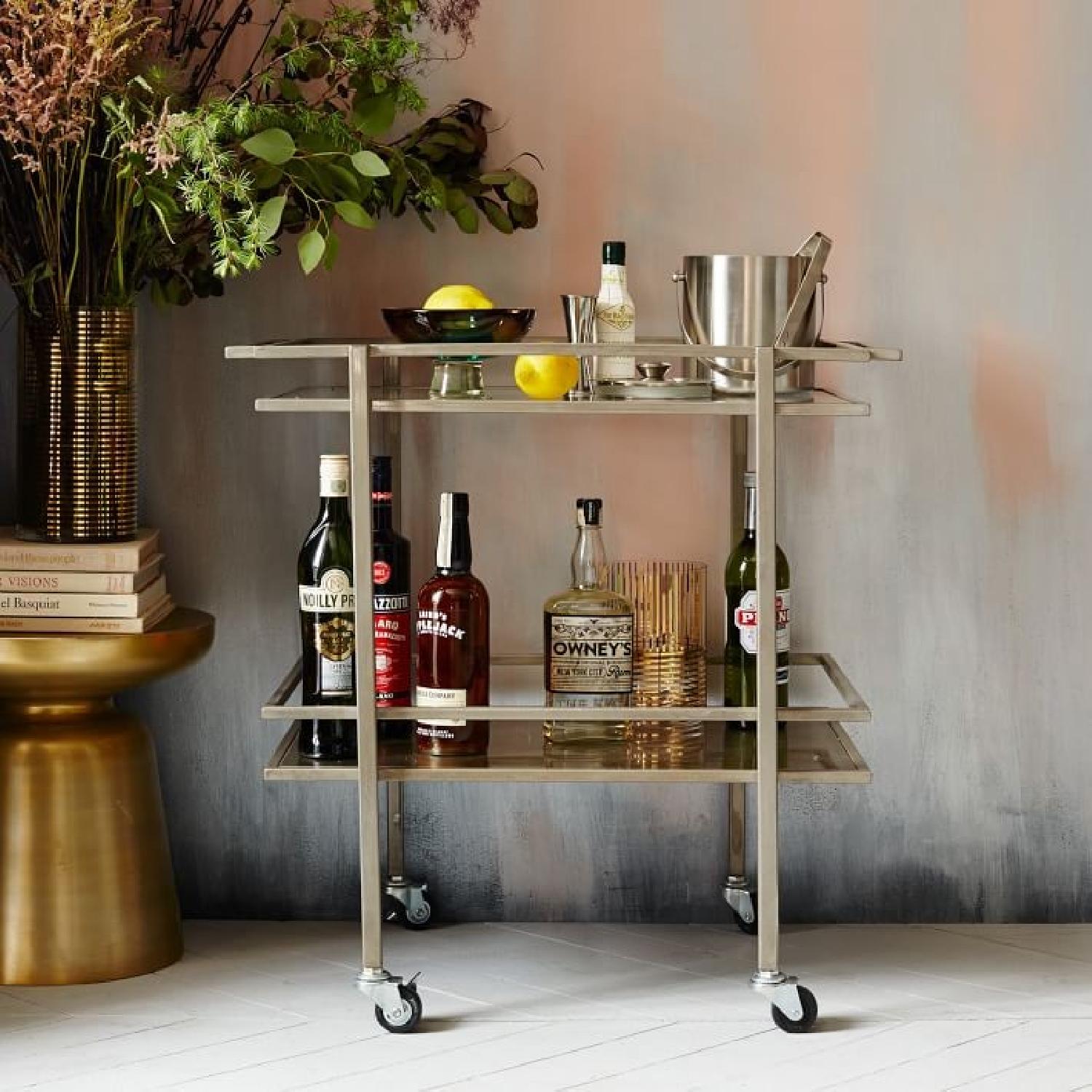 West Elm Bell Hop Bar Cart - image-3