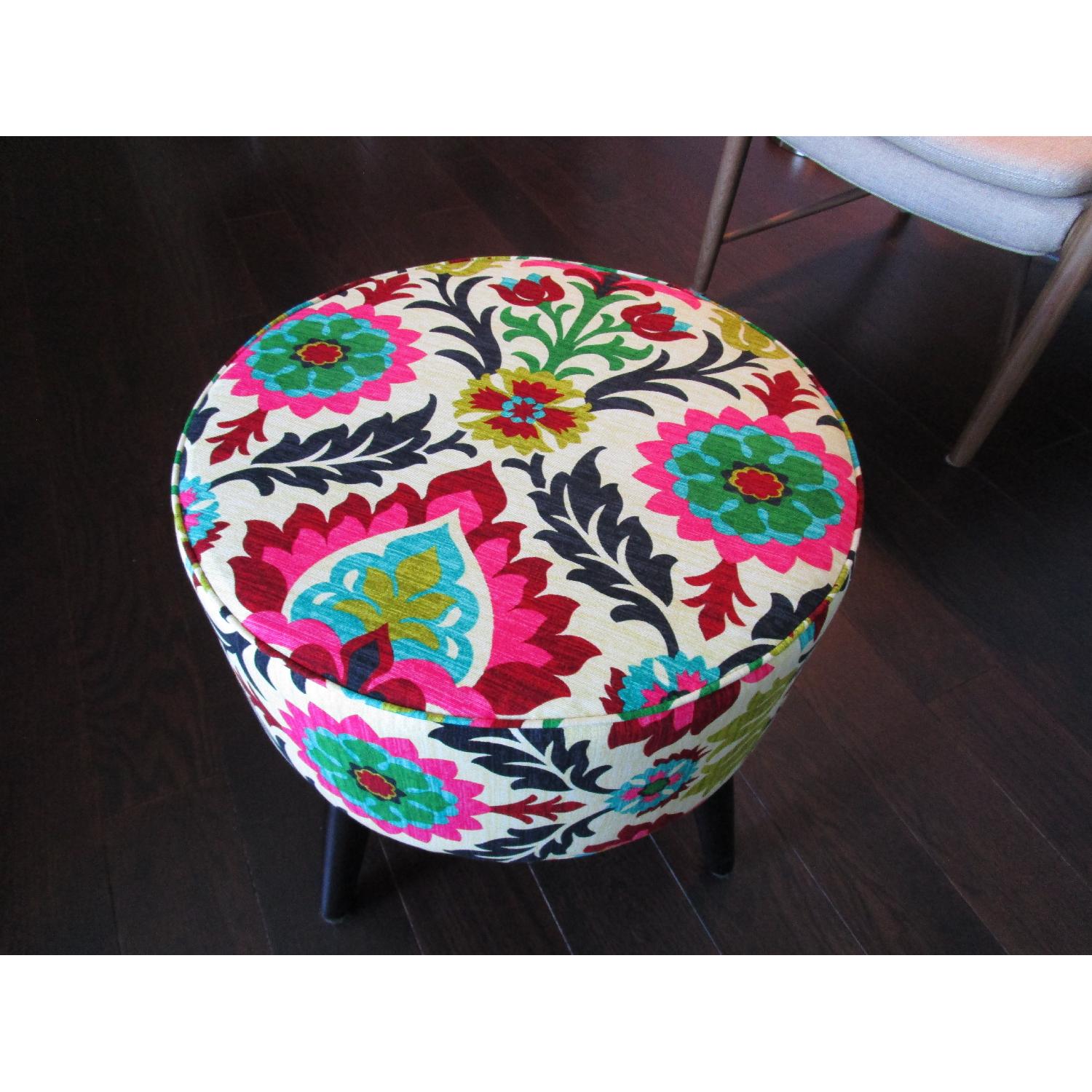 Santa Maria Round Ottoman - image-2