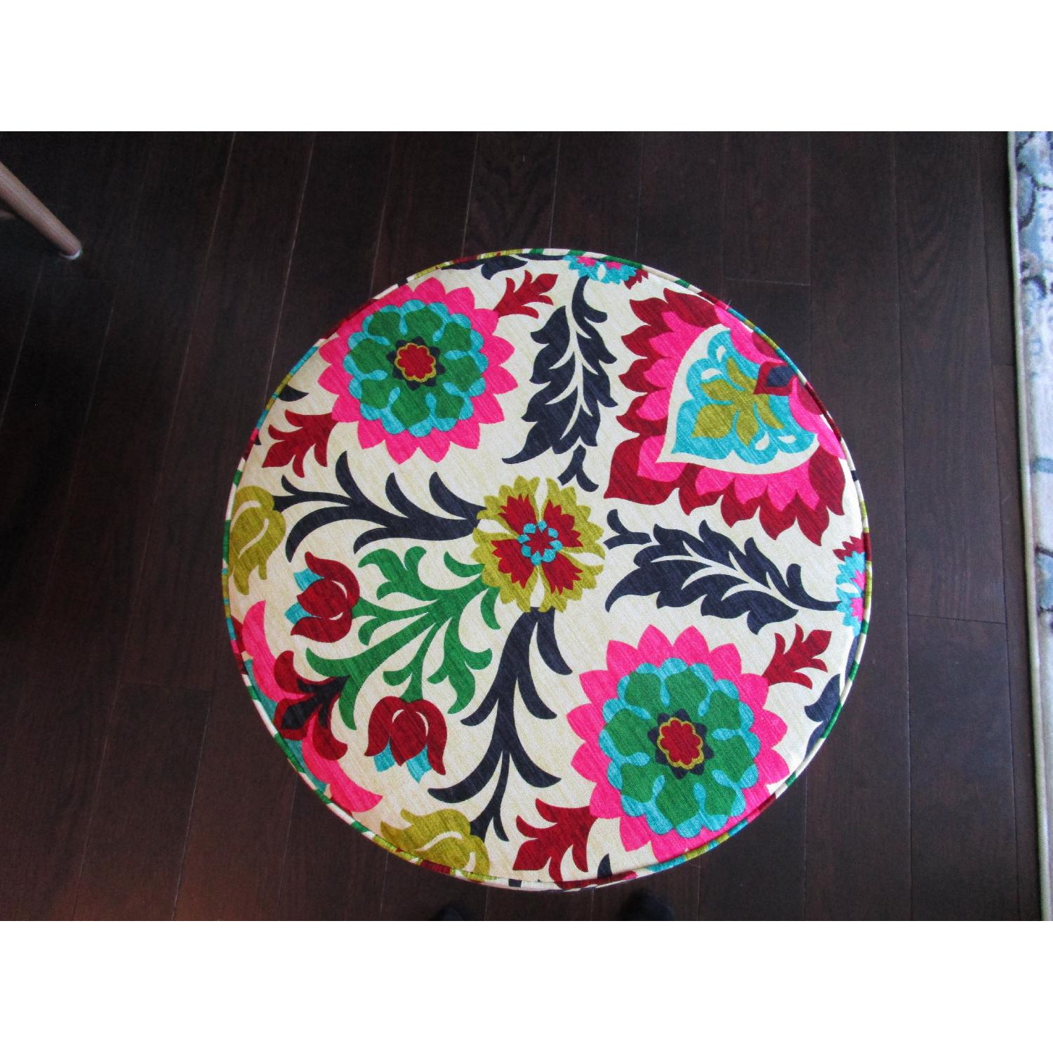 Santa Maria Round Ottoman - image-3