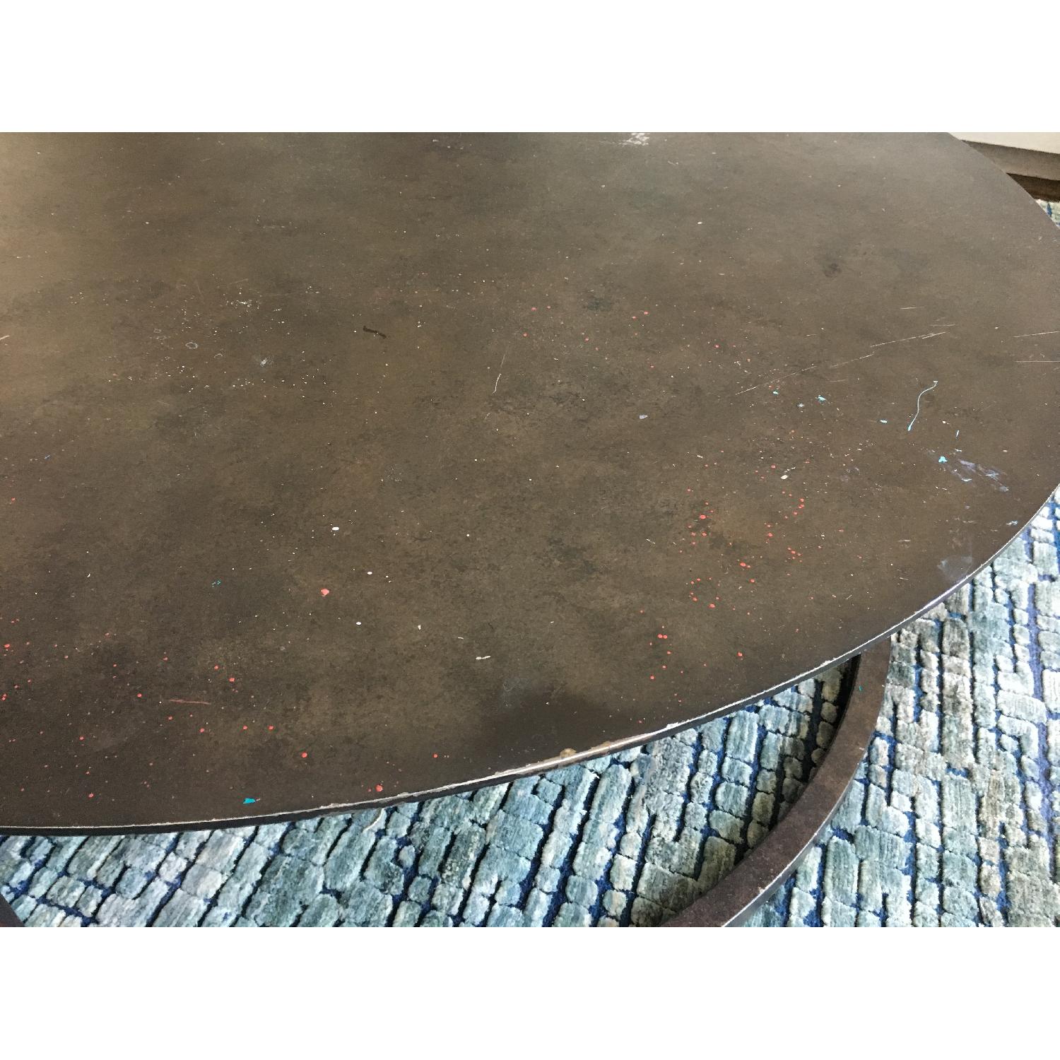 Restoration Hardware Mercer Round Coffee Table - image-4