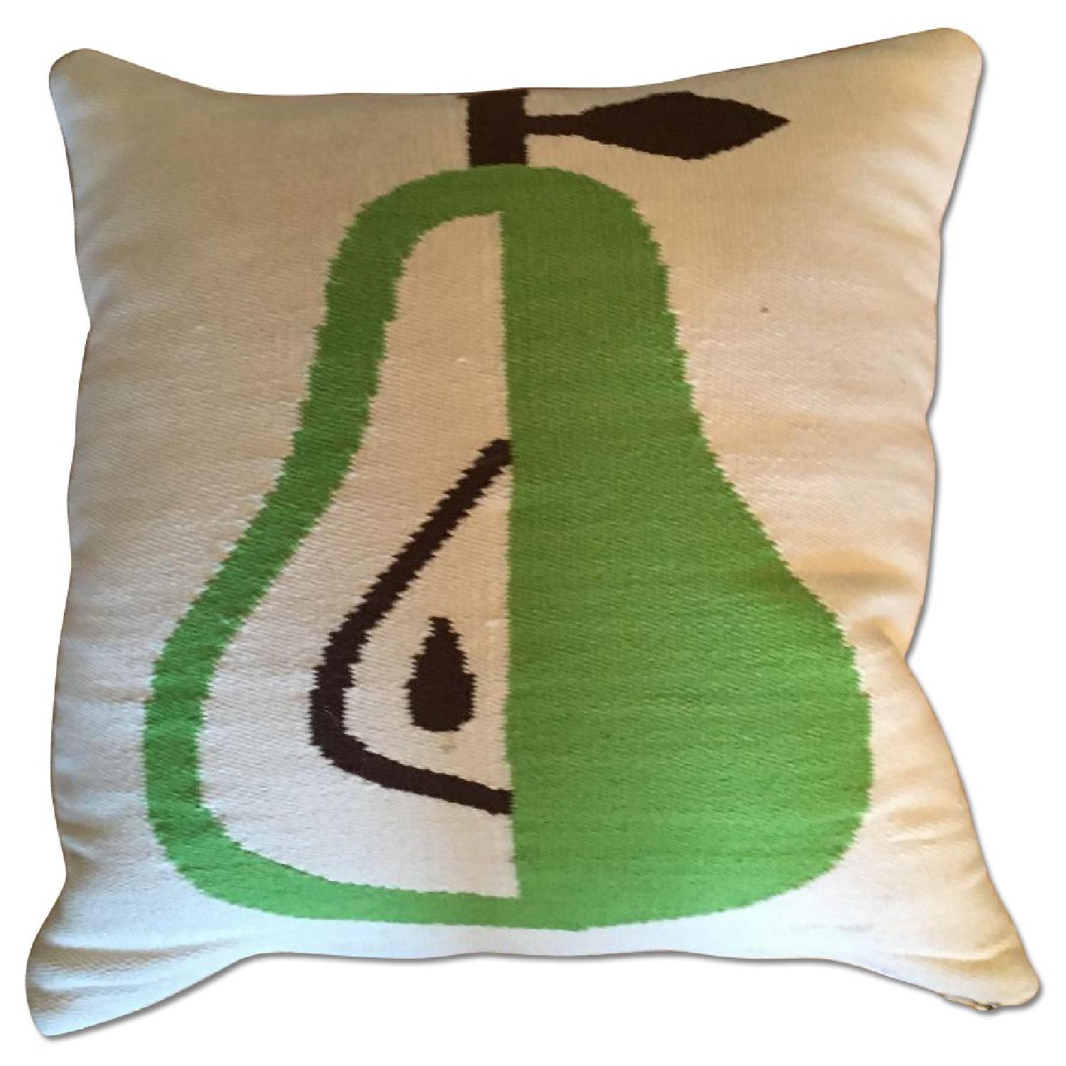 Jonathan Adler Needlepoint Throw Pillow - image-0