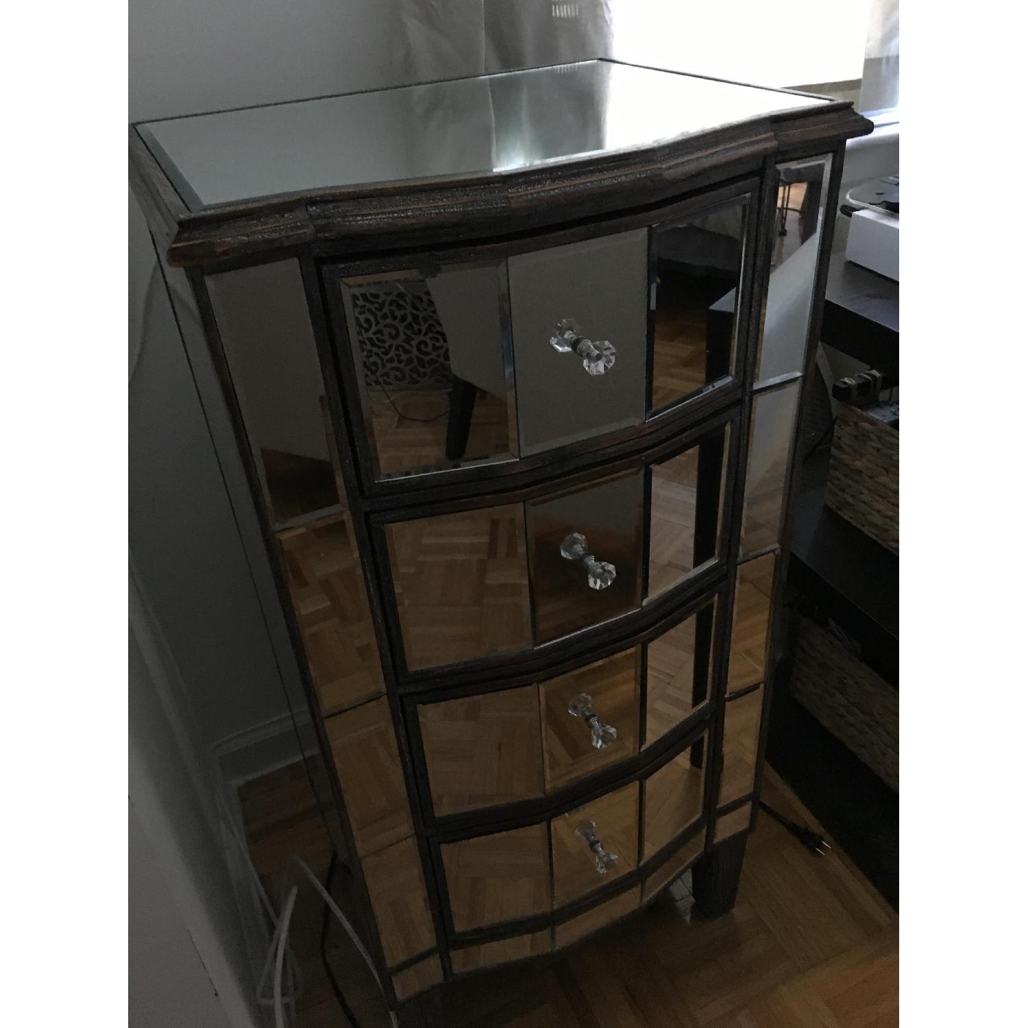 Home Goods Mirrored Chest - image-3