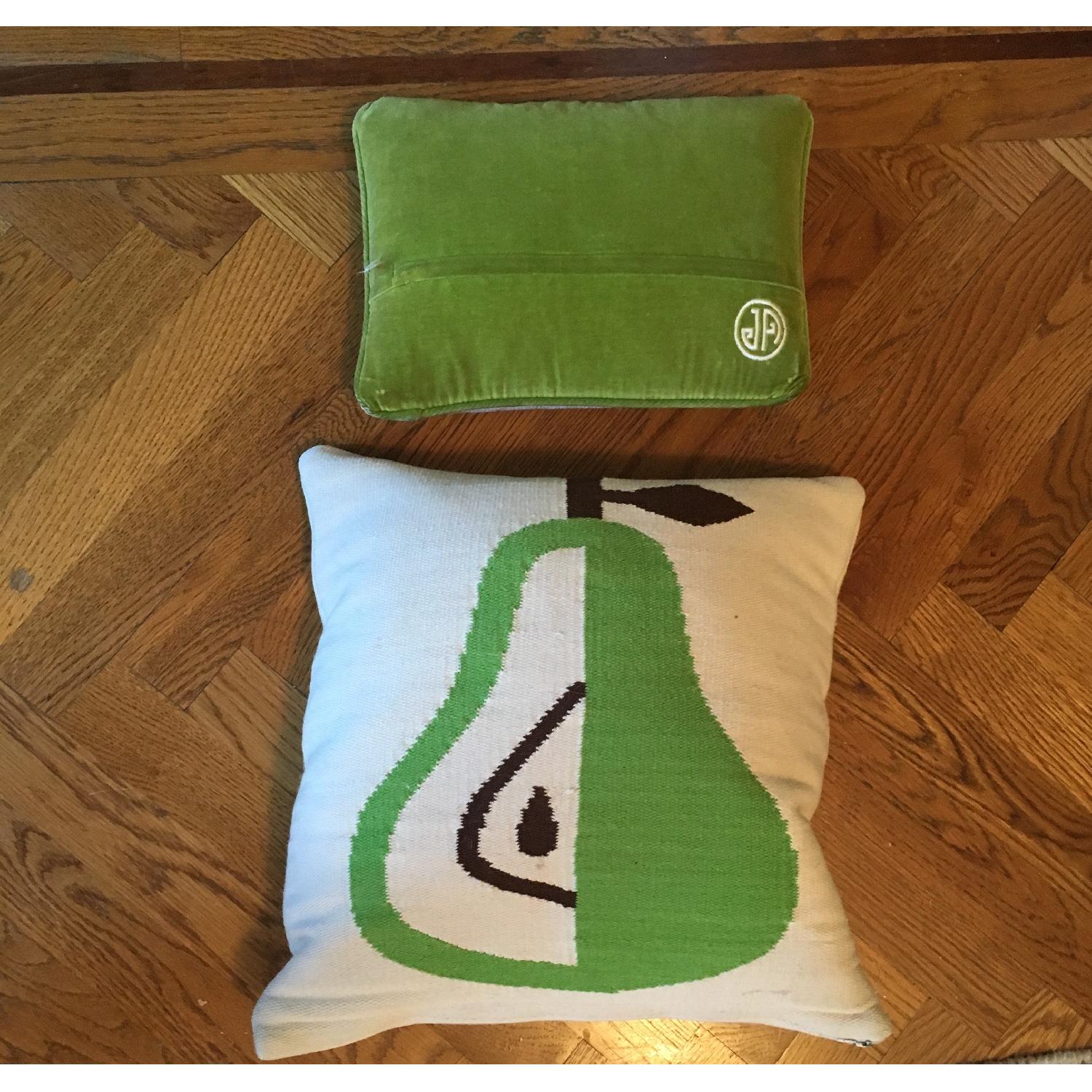 Jonathan Adler Needlepoint Throw Pillows Set - image-4