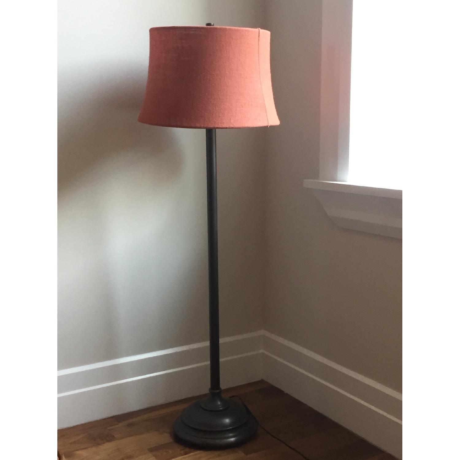 Pottery Barn Floor Lamp w/ Shade AptDeco