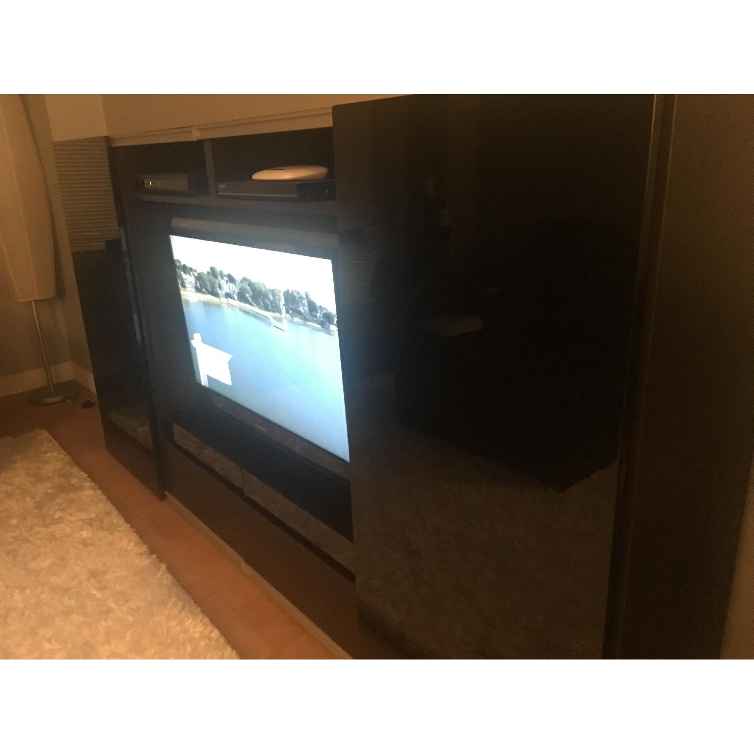 Ikea Modern Media Storage Unit/Entertainment Center - image-3