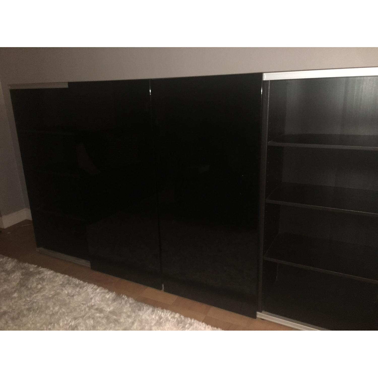 Ikea Modern Media Storage Unit/Entertainment Center - image-5