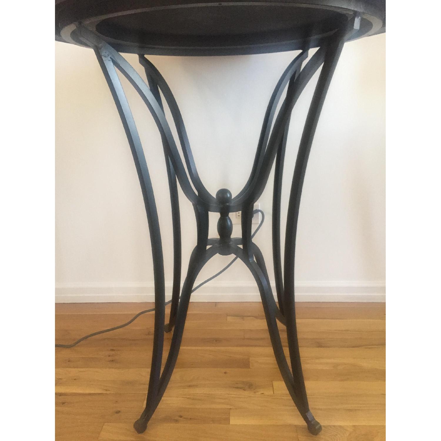 Arhaus Kenya Copper Round Top Bar Table w/ 2 Chairs - image-8