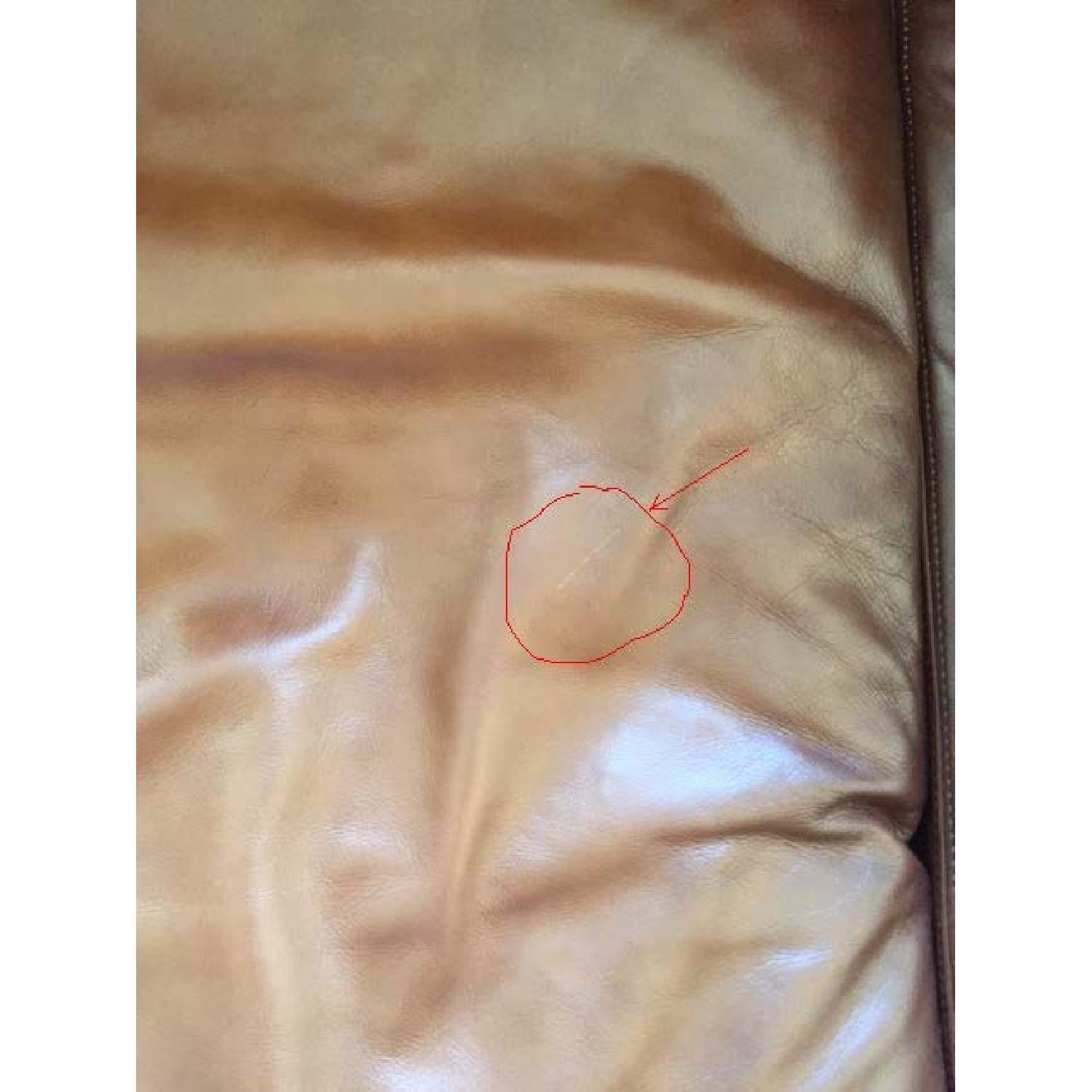 Pottery Barn Turner Leather Sofa - image-4