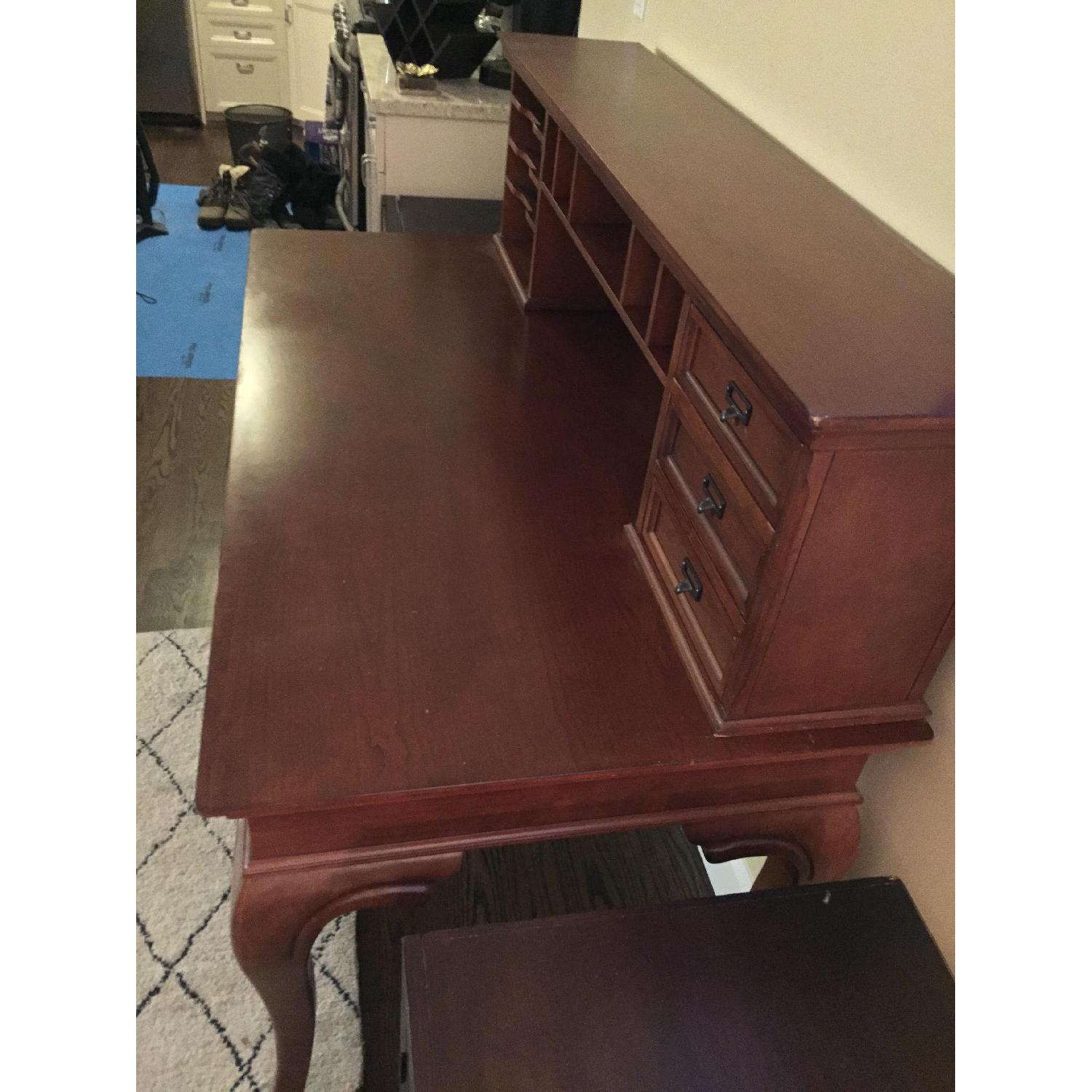 Raymour & Flanigan Office Desk w/ Hutch AptDeco