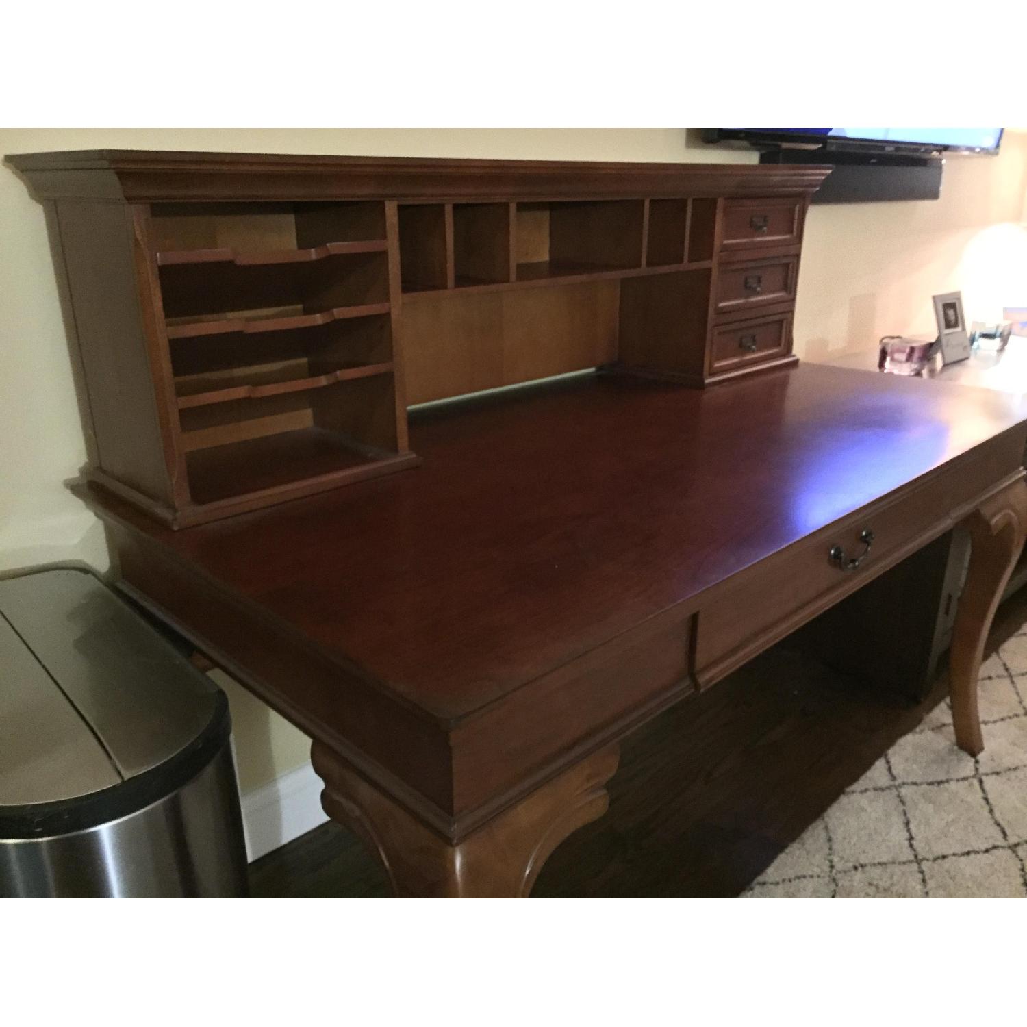Raymour & Flanigan Office Desk w/ Hutch AptDeco