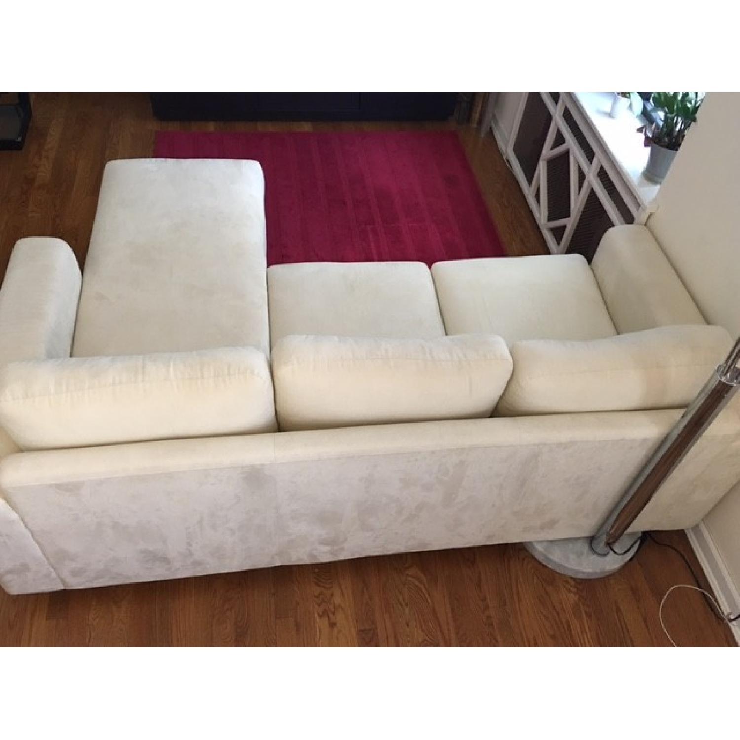 Custom-Built Apartment Size Sectional Sofa w/ Chaise - image-6
