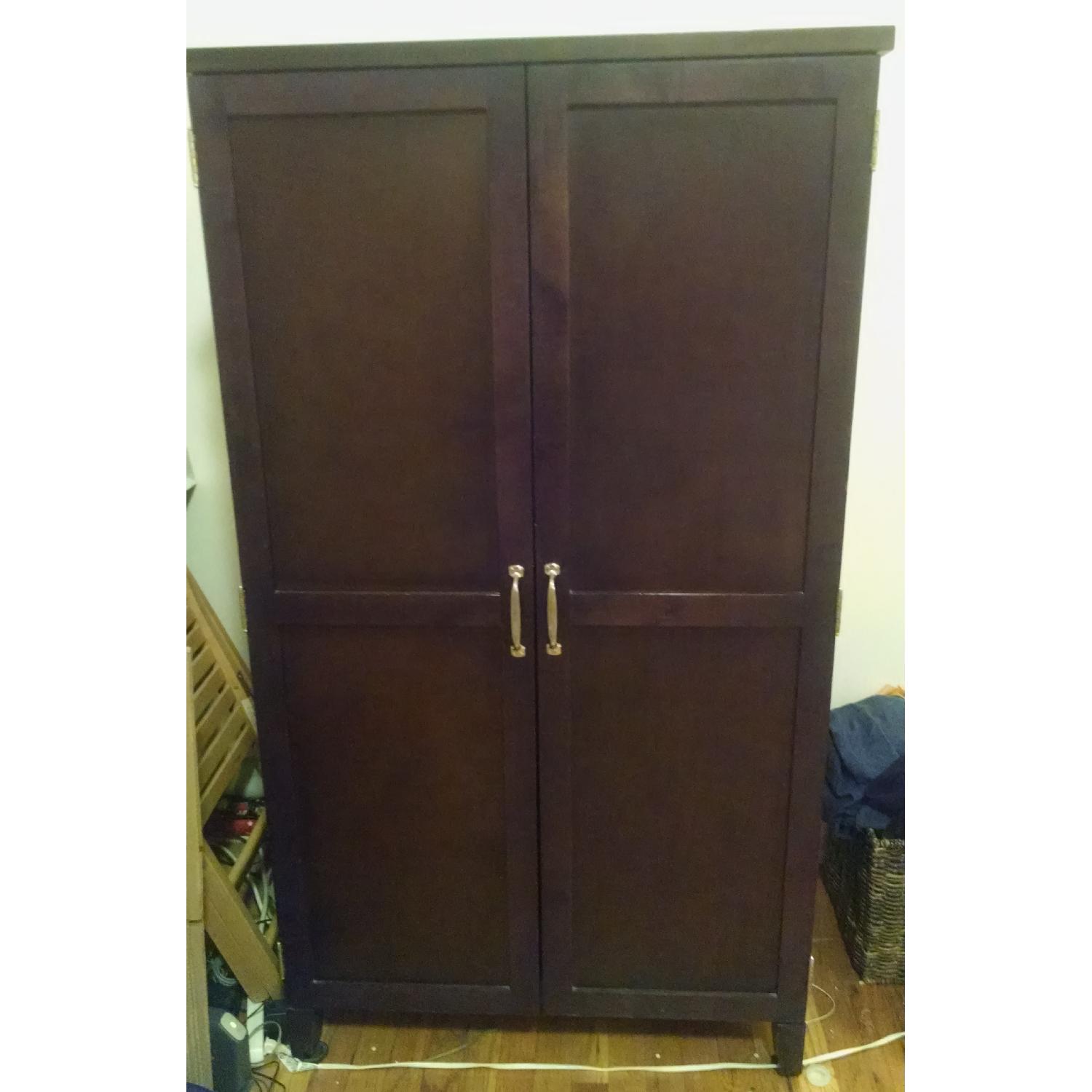 Hold Everything Computer Armoire - image-1