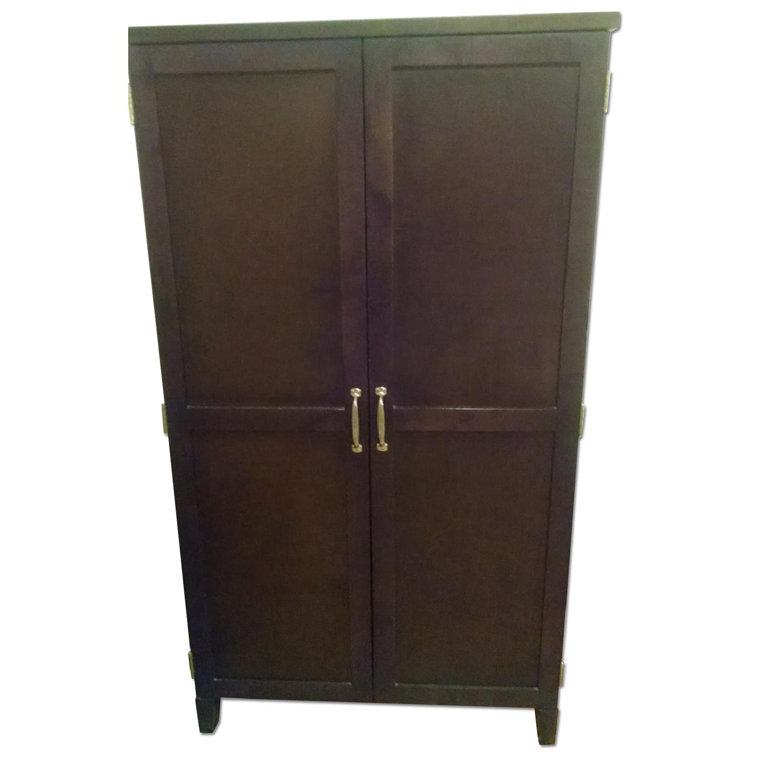 Hold Everything Computer Armoire - image-0