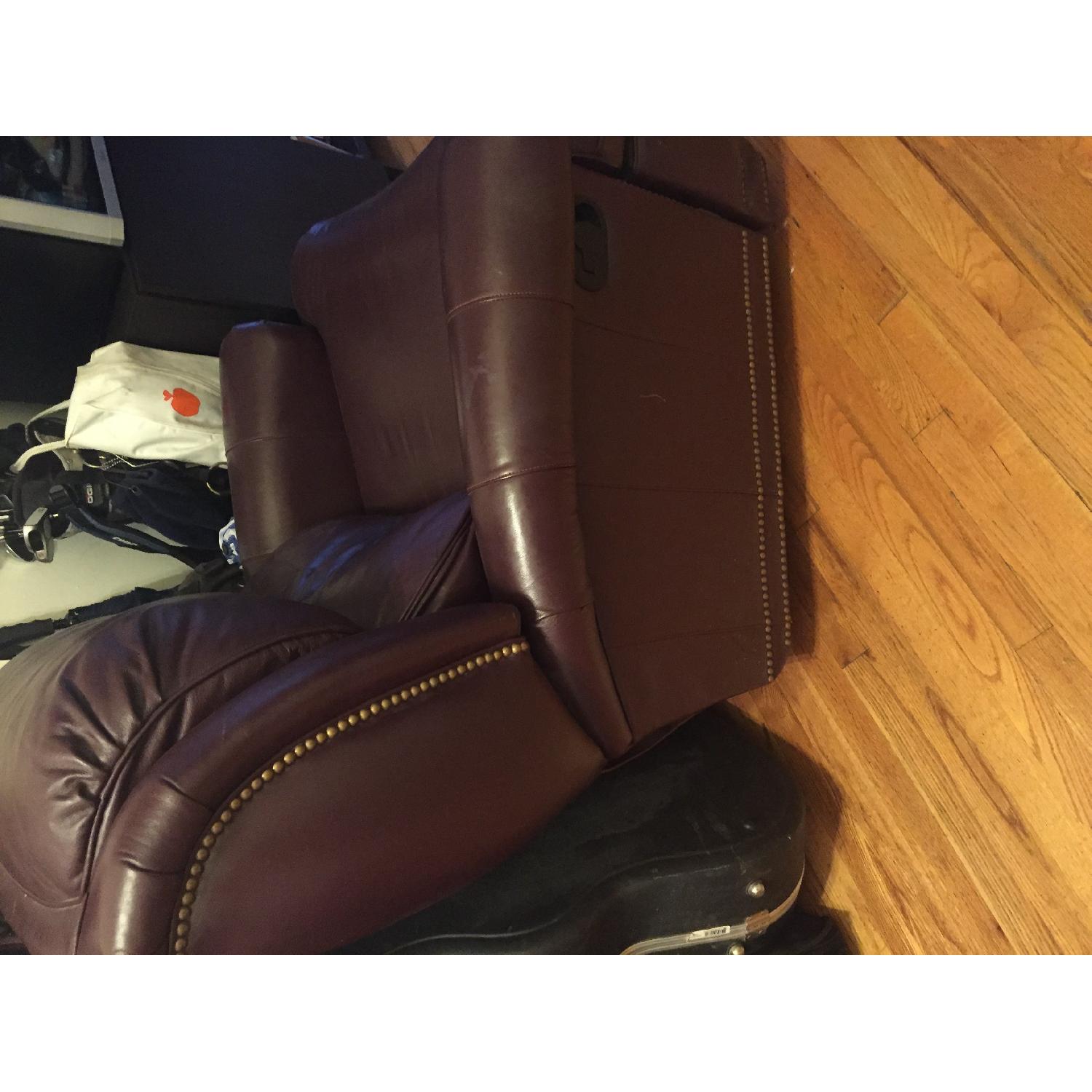 Thomasville Leather Recliner - image-2