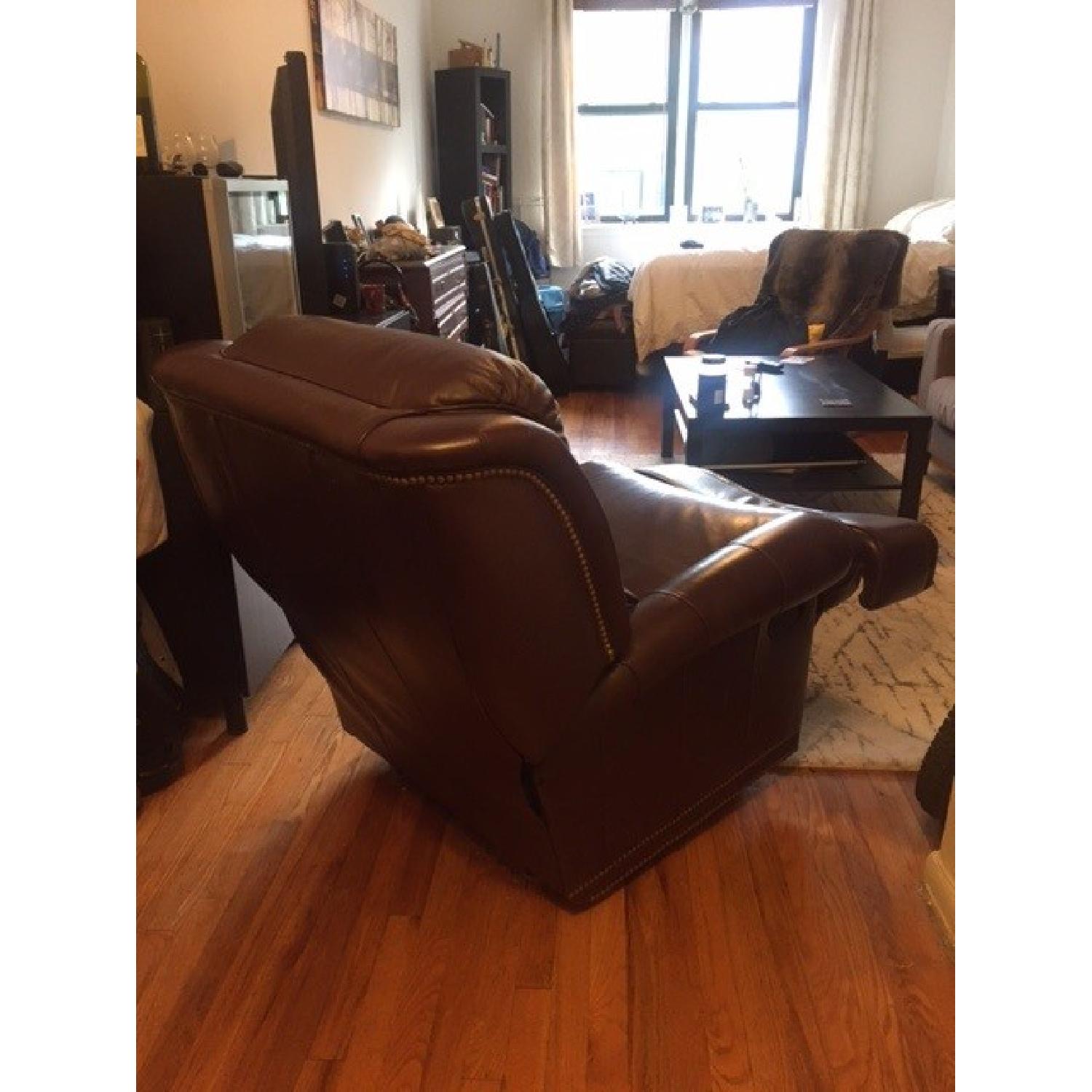 Thomasville Leather Recliner - image-5
