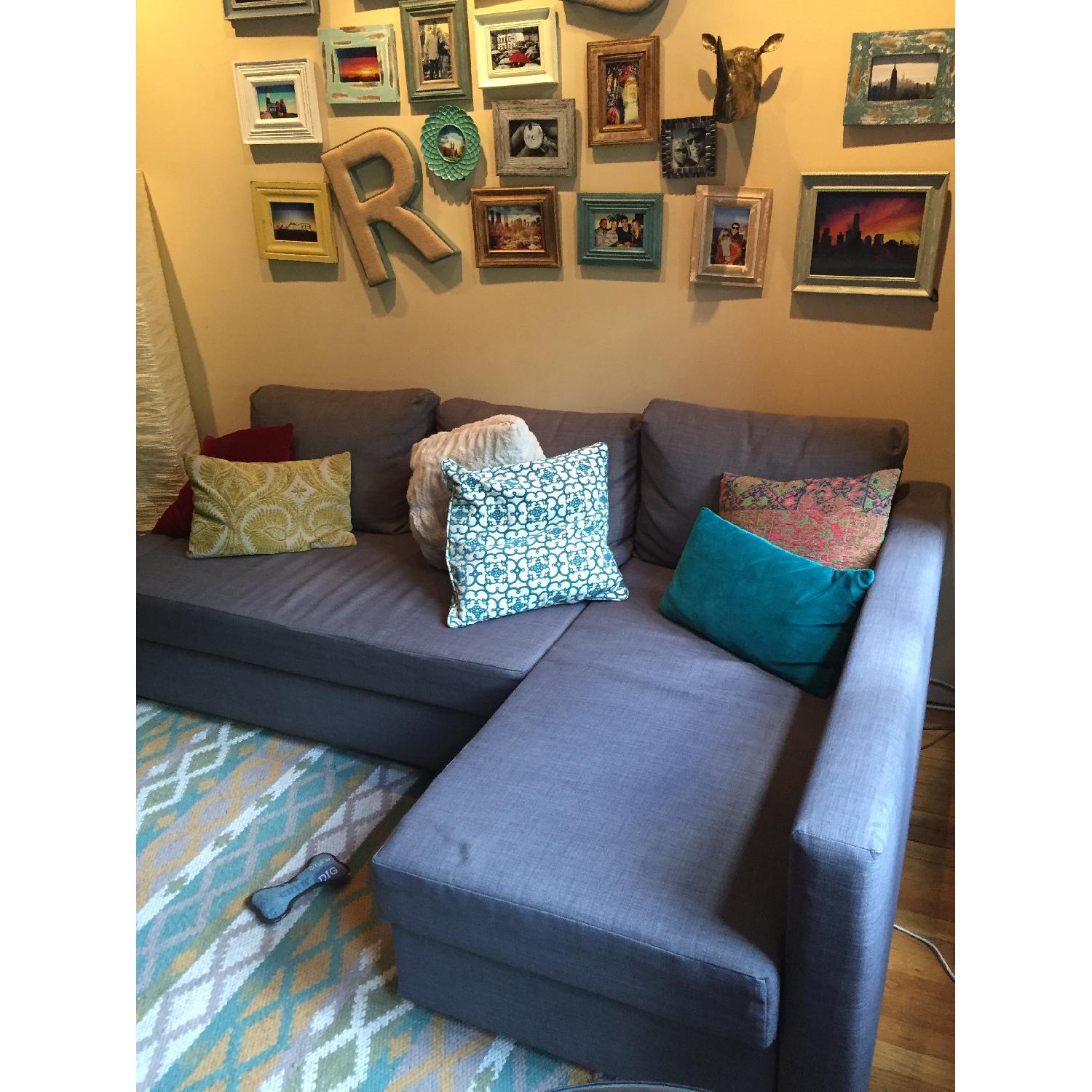 Ikea Queen Size Sleeper Sectional Sofa - image-1