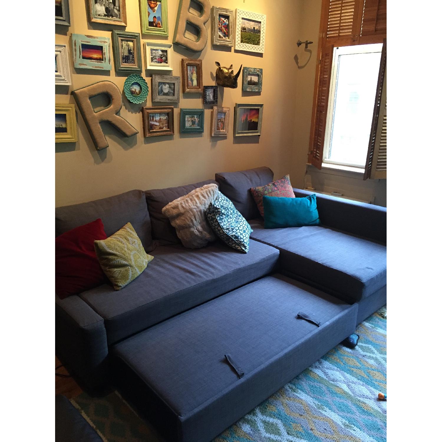 Ikea Queen Size Sleeper Sectional Sofa - image-4