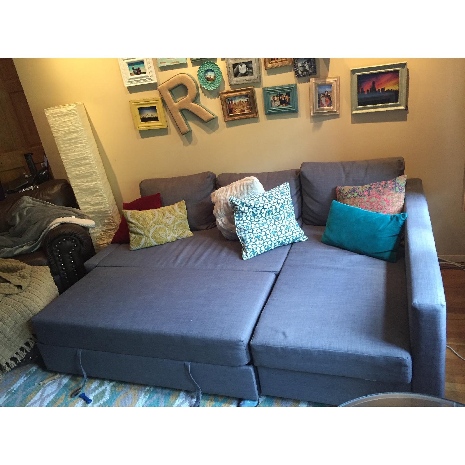 Ikea Queen Size Sleeper Sectional Sofa - image-5