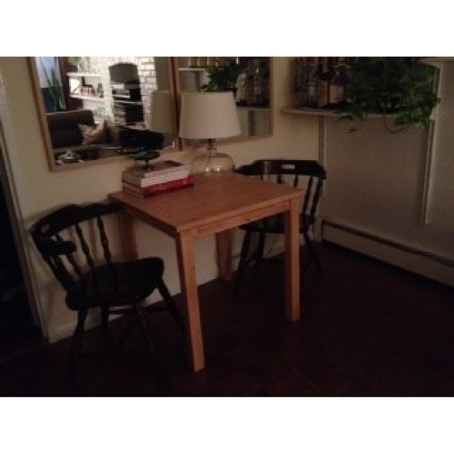 Ikea Light Wood Square Dining Table - image-3