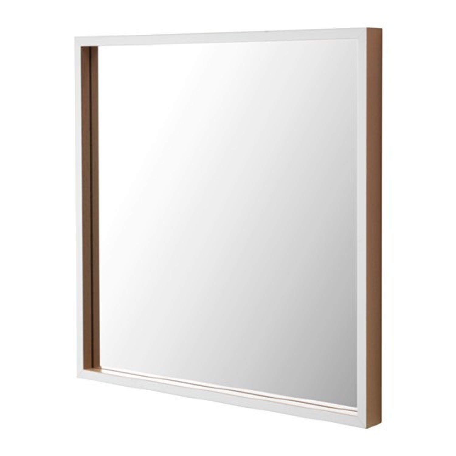 Ikea Square Natural Birch Mirrors - image-3
