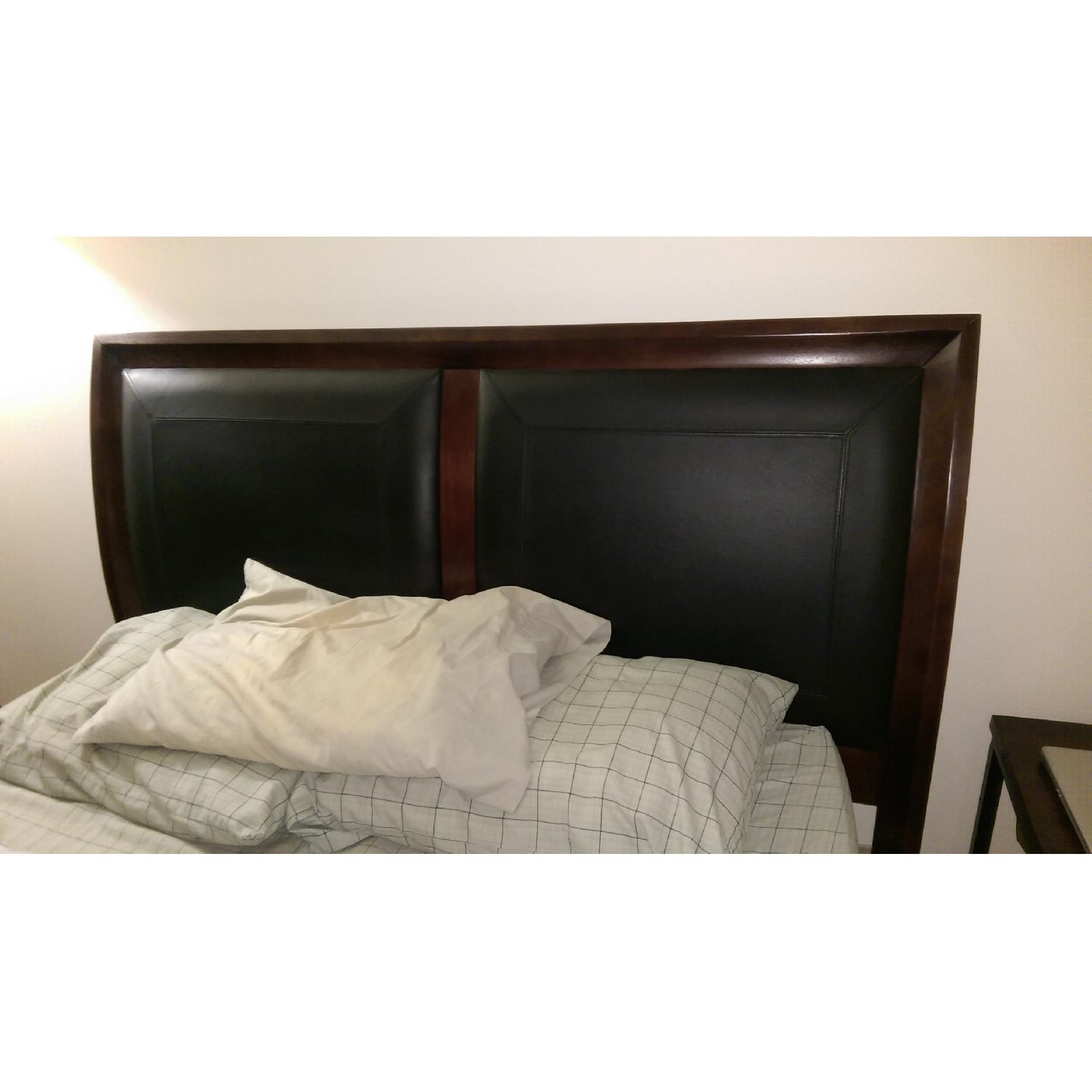 Queen Sleigh Bed Frame - image-1