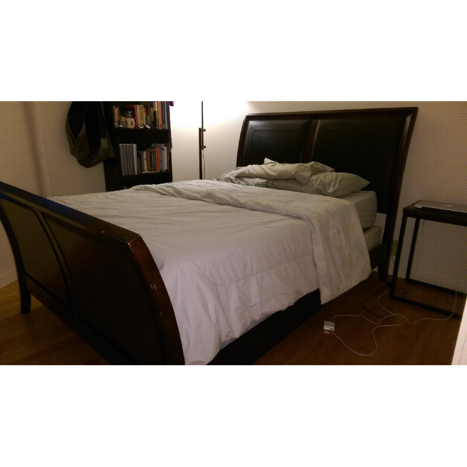 Queen Sleigh Bed Frame - image-2