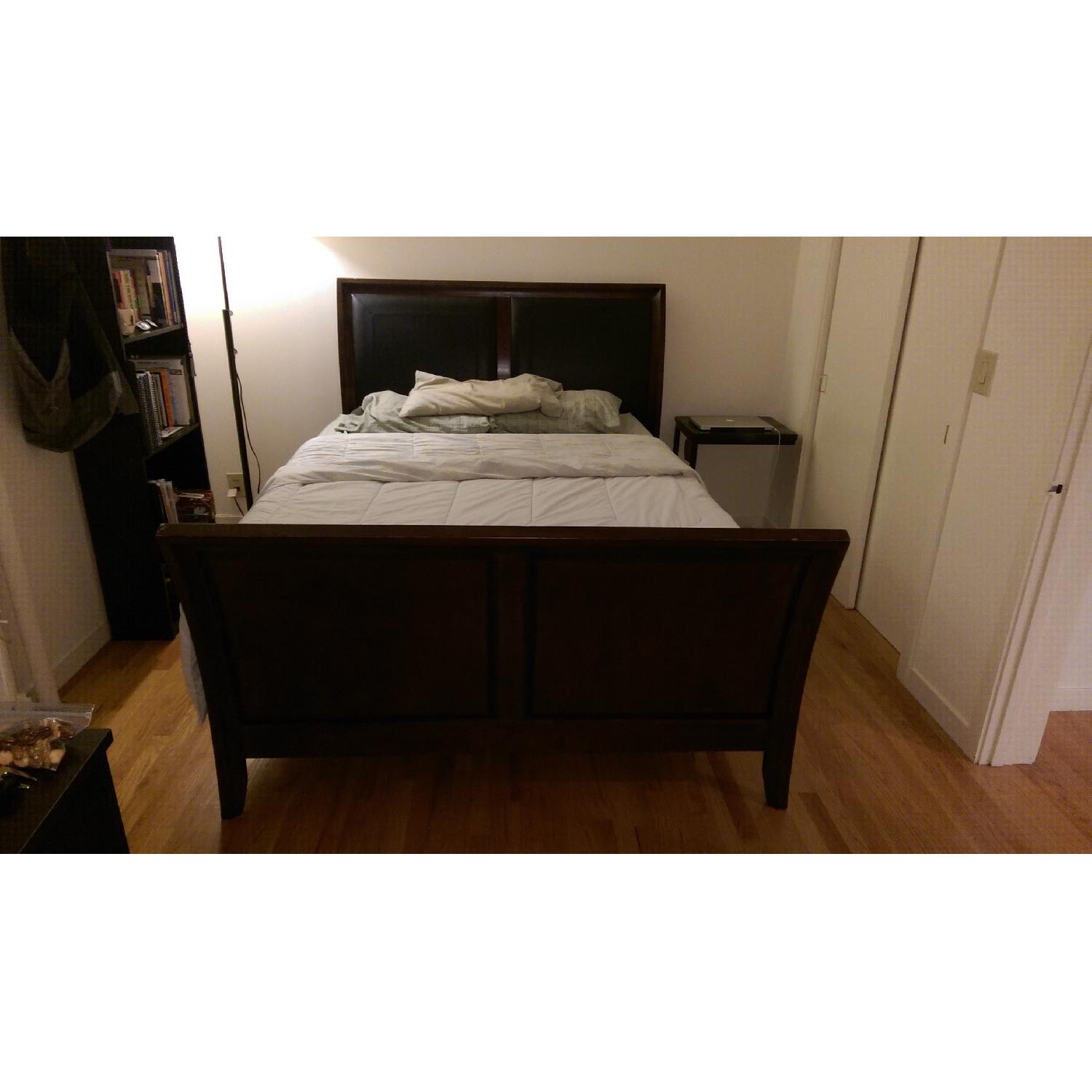 Queen Sleigh Bed Frame - image-3