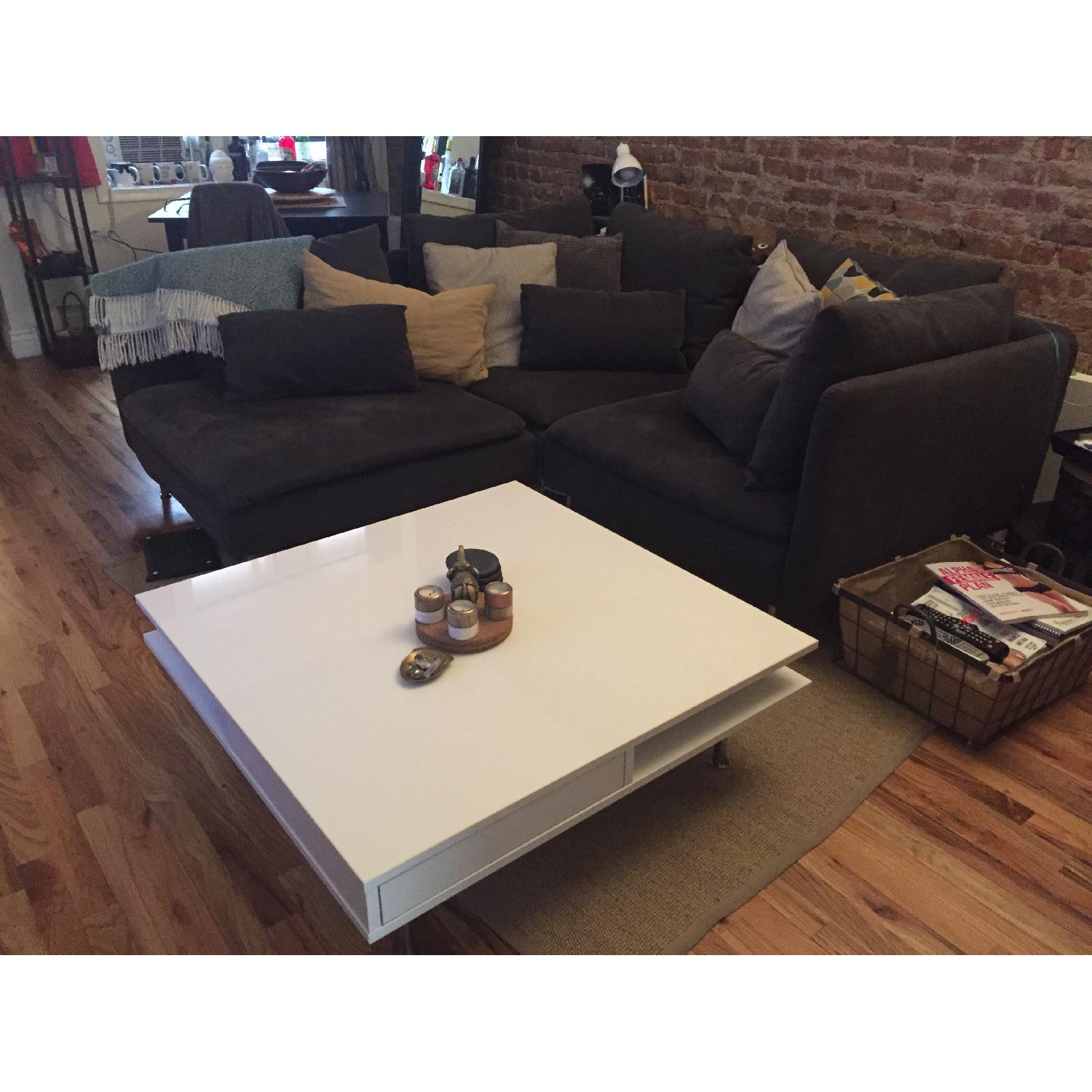 Ikea Tofteryd White Coffee Table - image-4