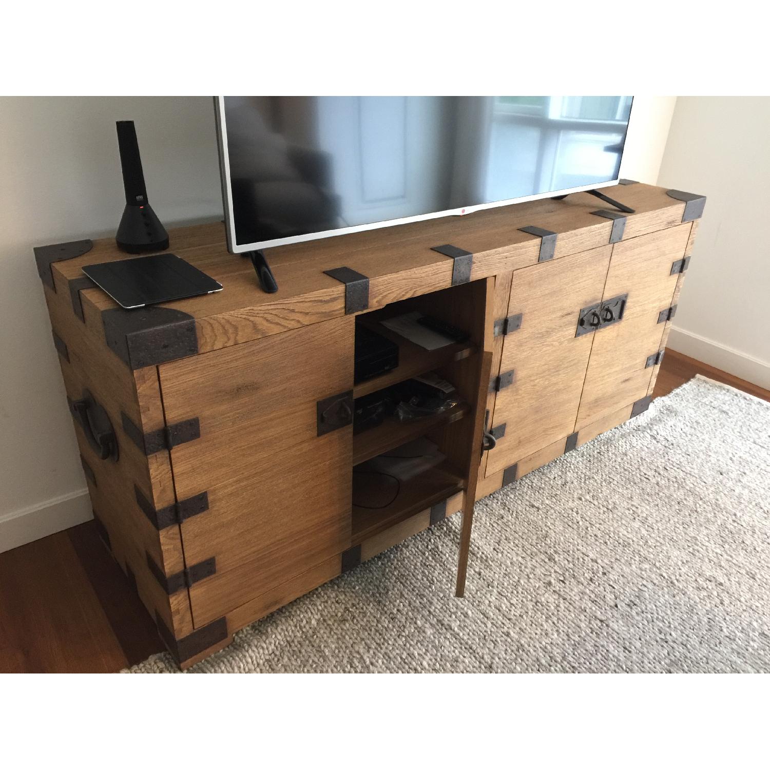 Restoration Hardware Heirloom SilverChest/ Media Console AptDeco