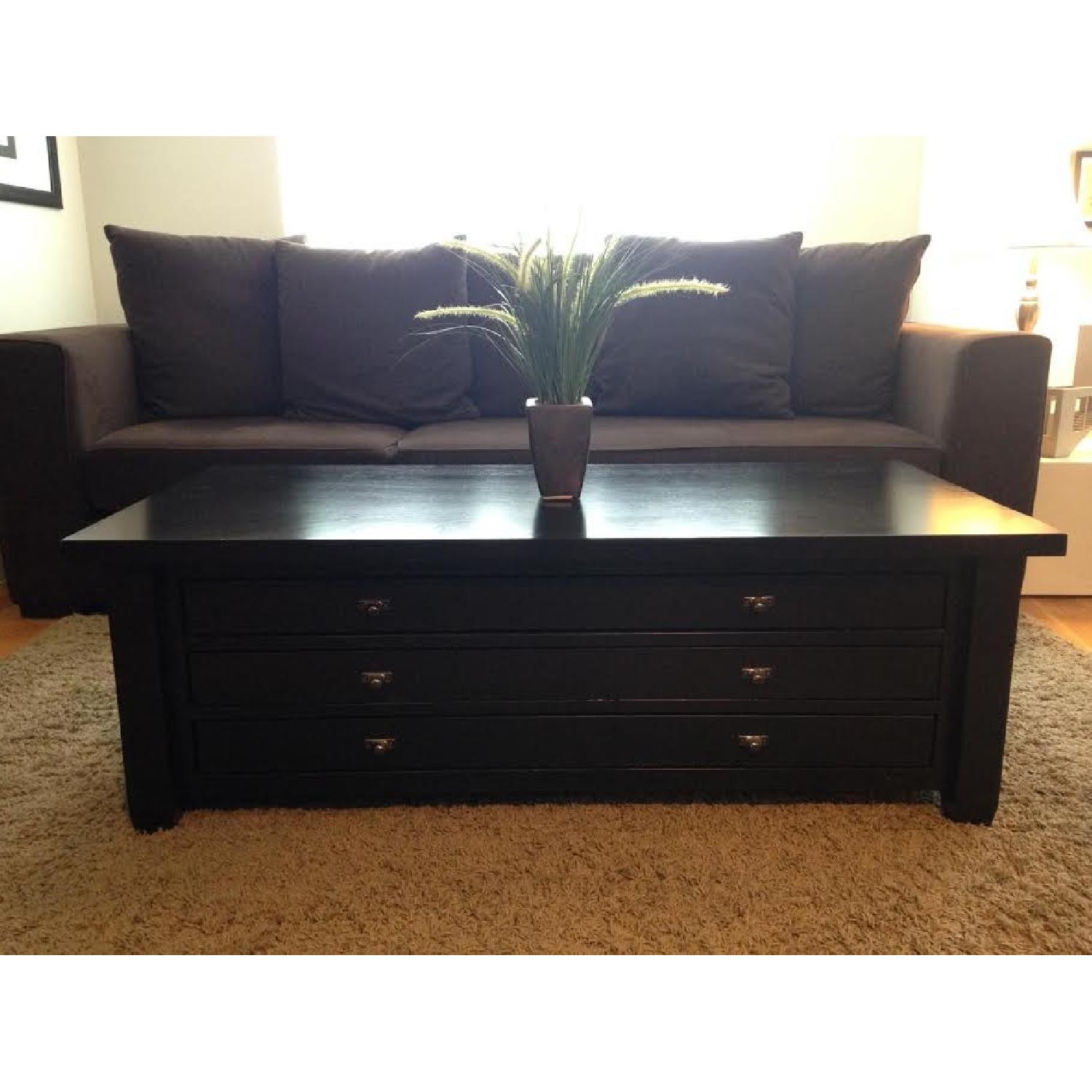 Pottery Barn Map Book Coffee Table - image-2