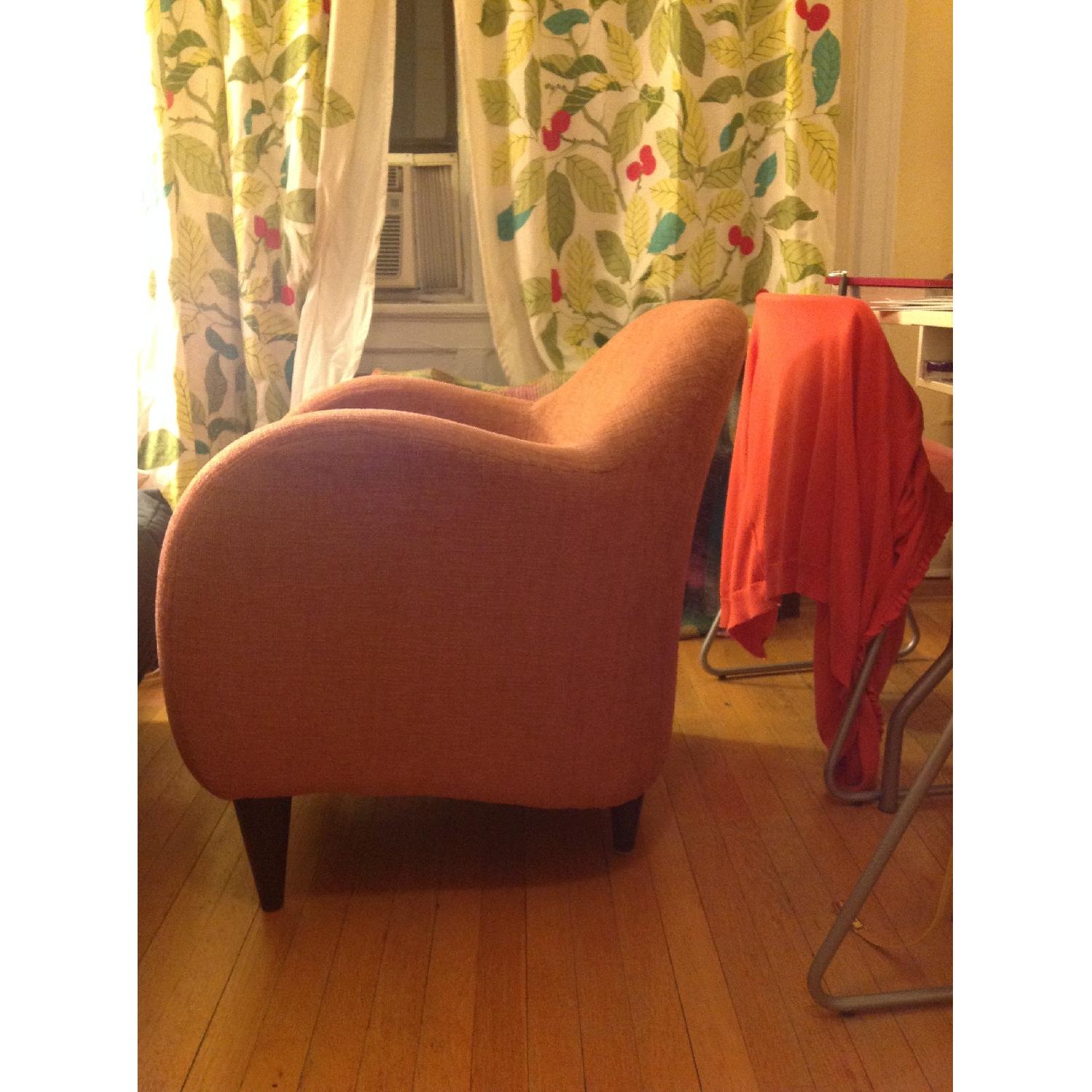 Dusty Coral Armchair - image-1