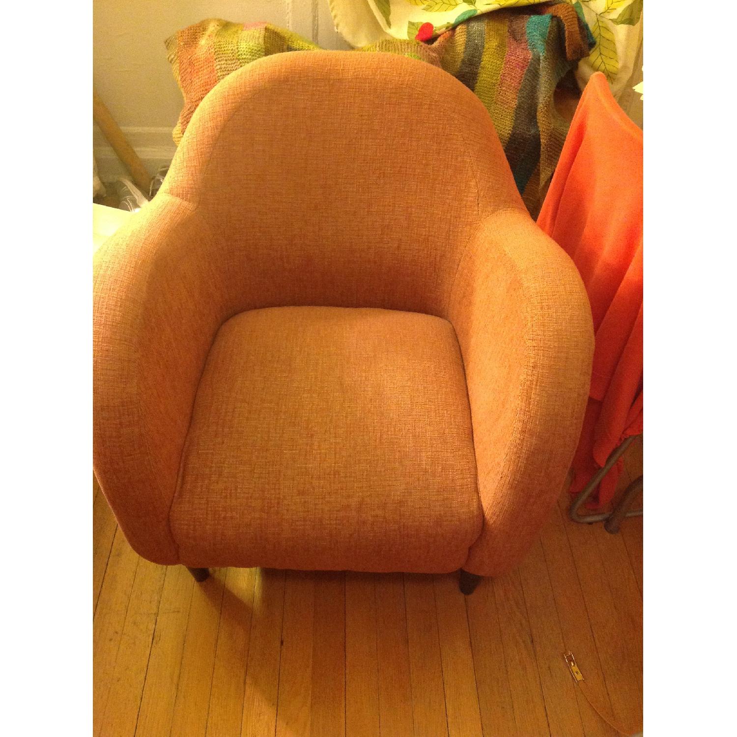 Dusty Coral Armchair - image-3