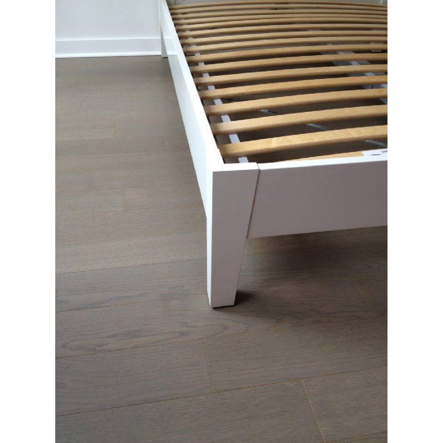 Ikea Nordli Full Size Bed Frame + Slats AptDeco