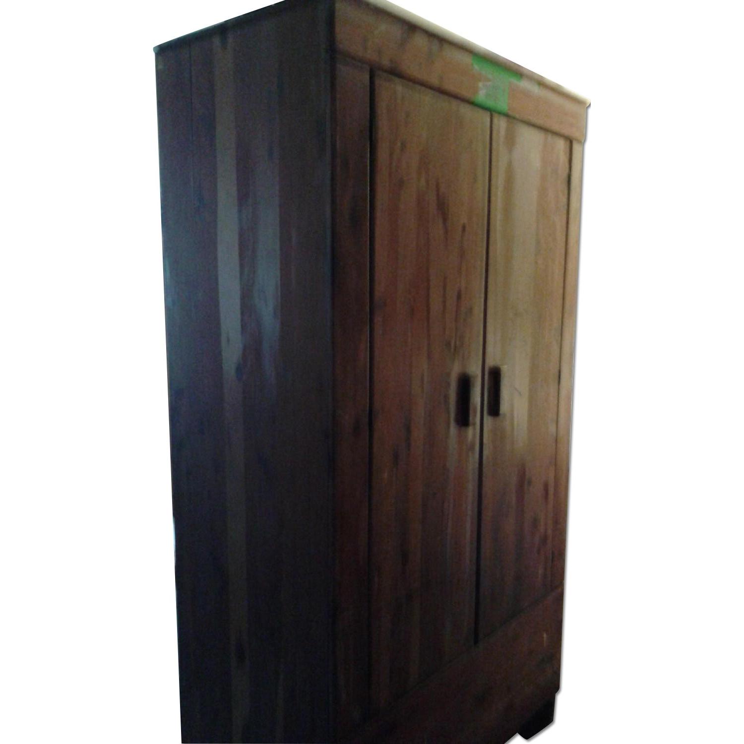 Vintage Closet with Hidden Trunk - image-0