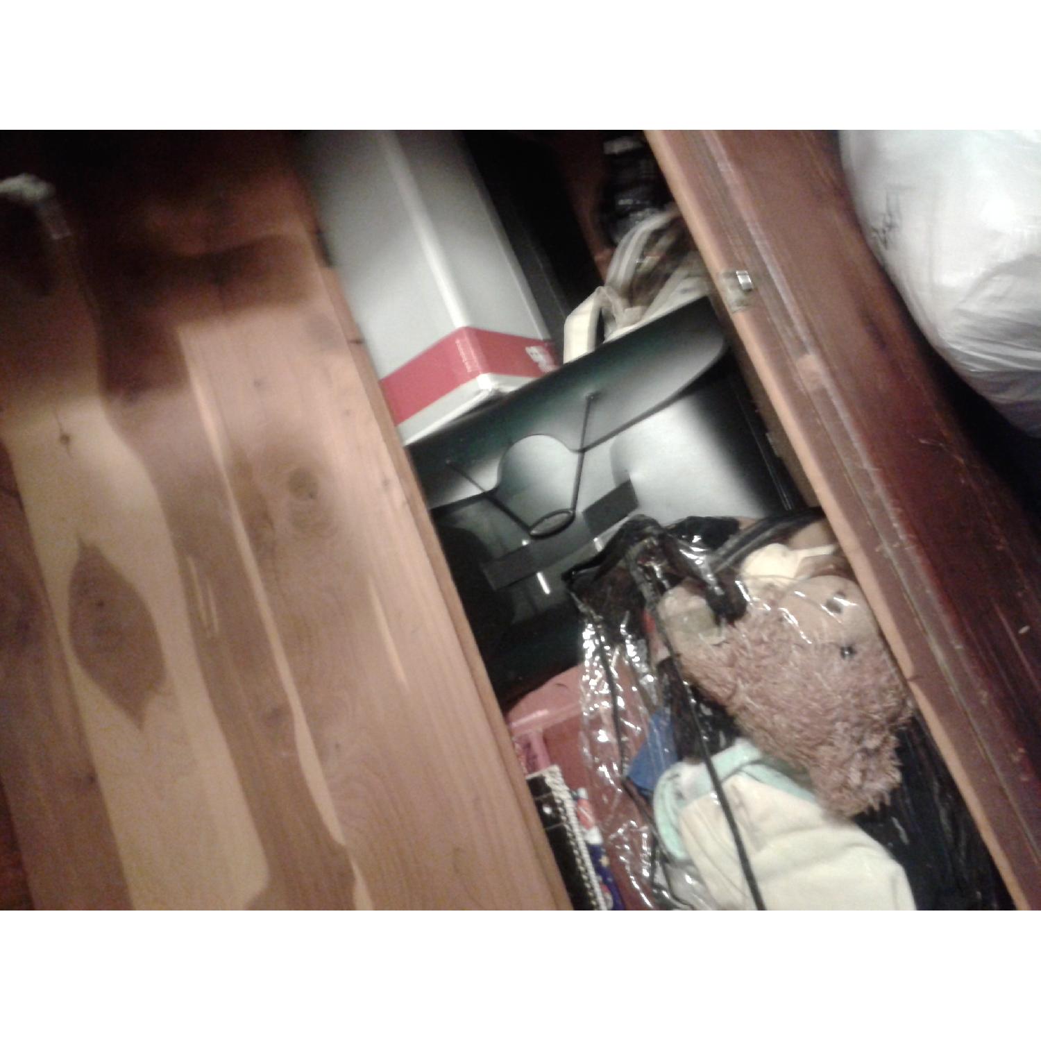 Vintage Closet with Hidden Trunk - image-3