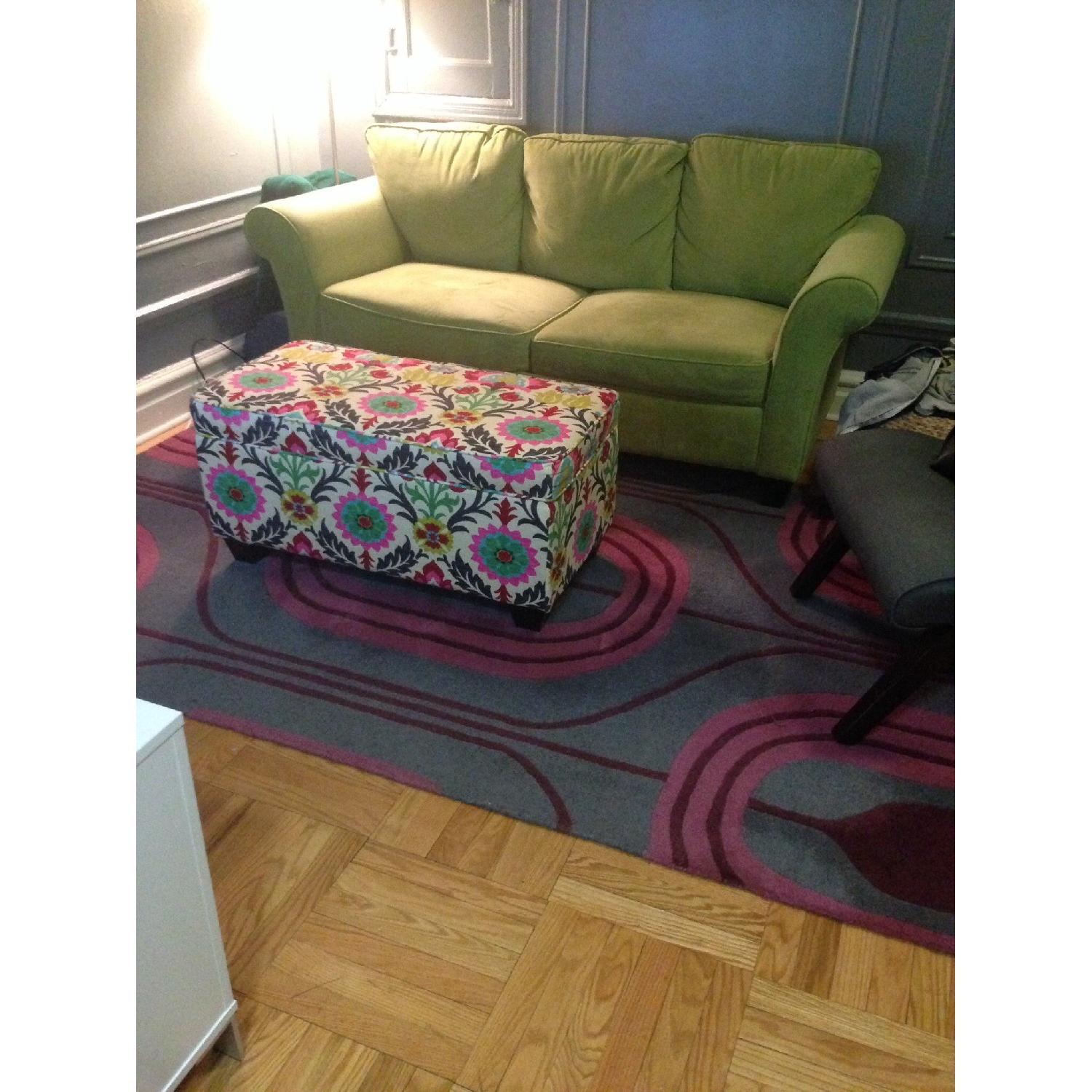 Green Velvet Sofa - image-4