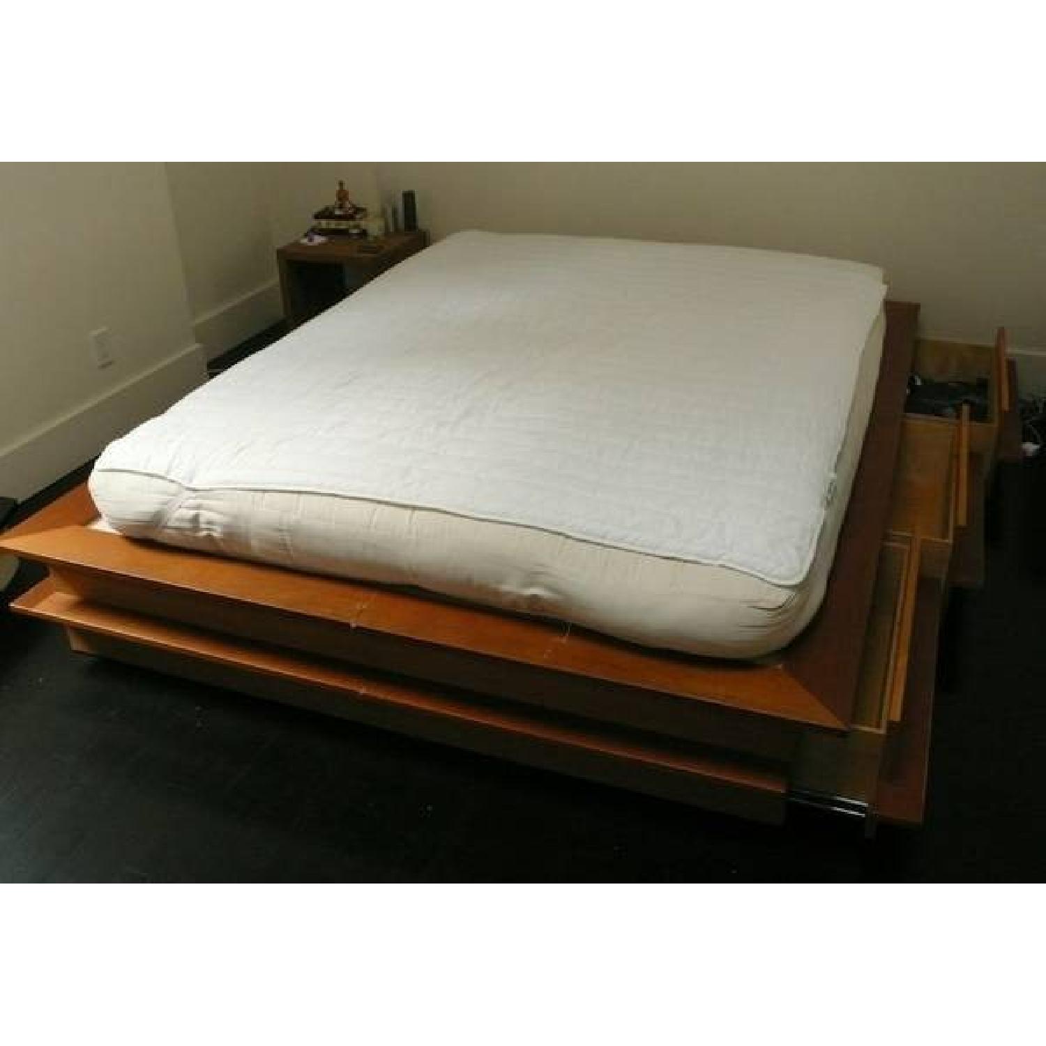 Queen Platform Bed w/ drawers - image-4